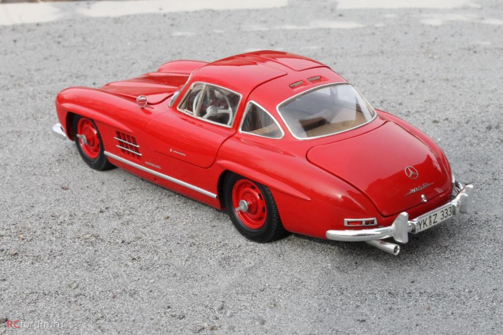 Mercedes 300sl красный