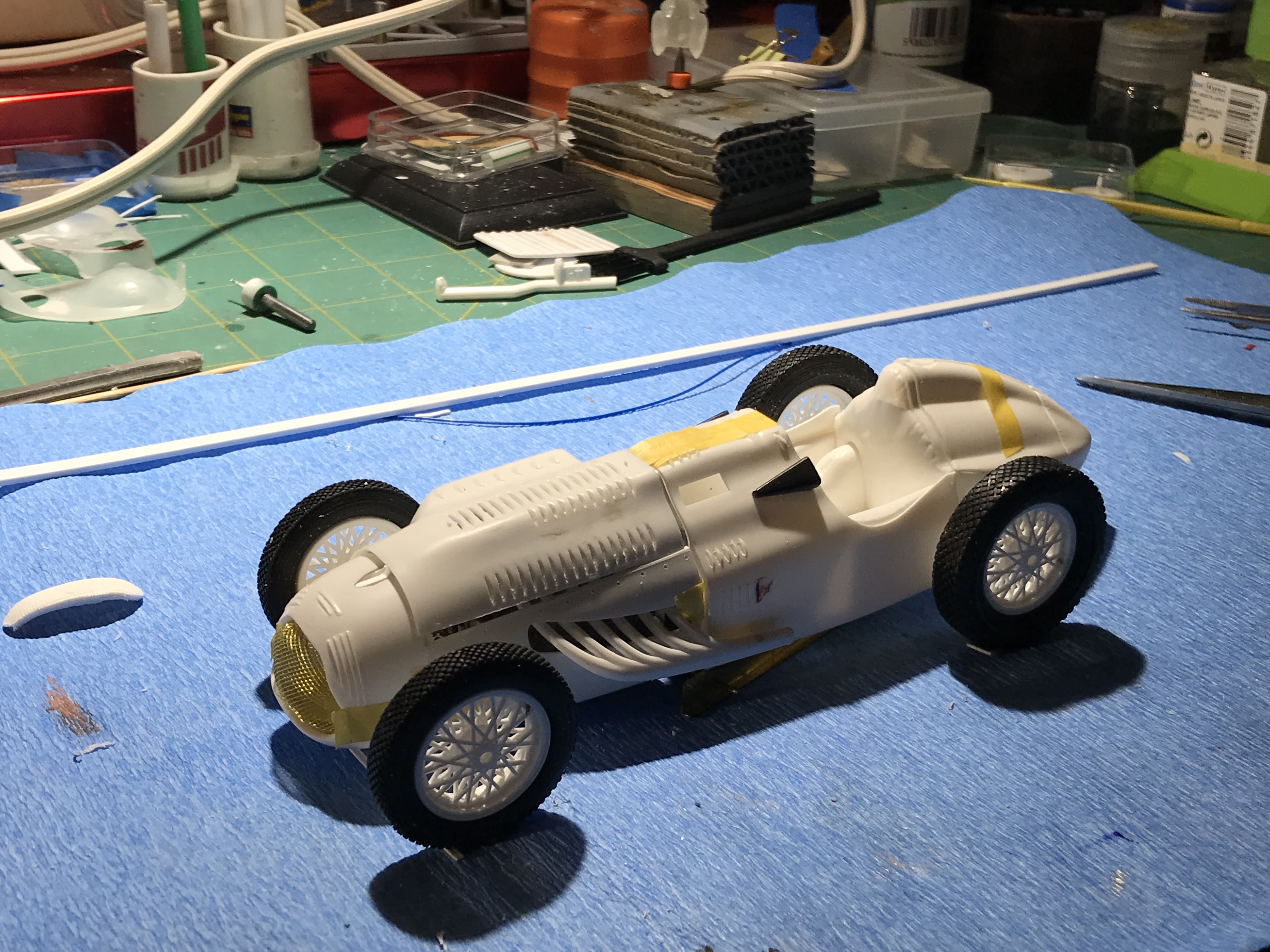 Maquette voiture : talbot lago gp Heller