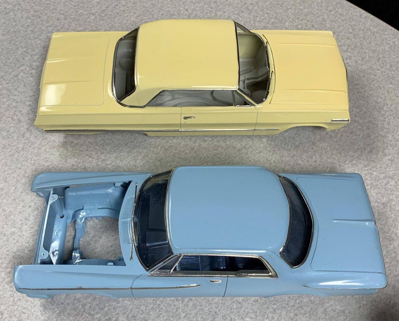 1963 Chev and 1962 Plymouth April 28,2019.jpg