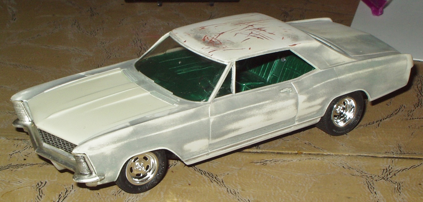 1964 Vintage model car paint Set Pactra body shop