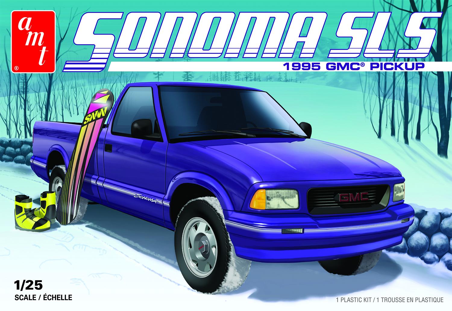 1/25 AMT 1995 GMC Sonoma Pickup - Truck Kit News & Reviews - Model 