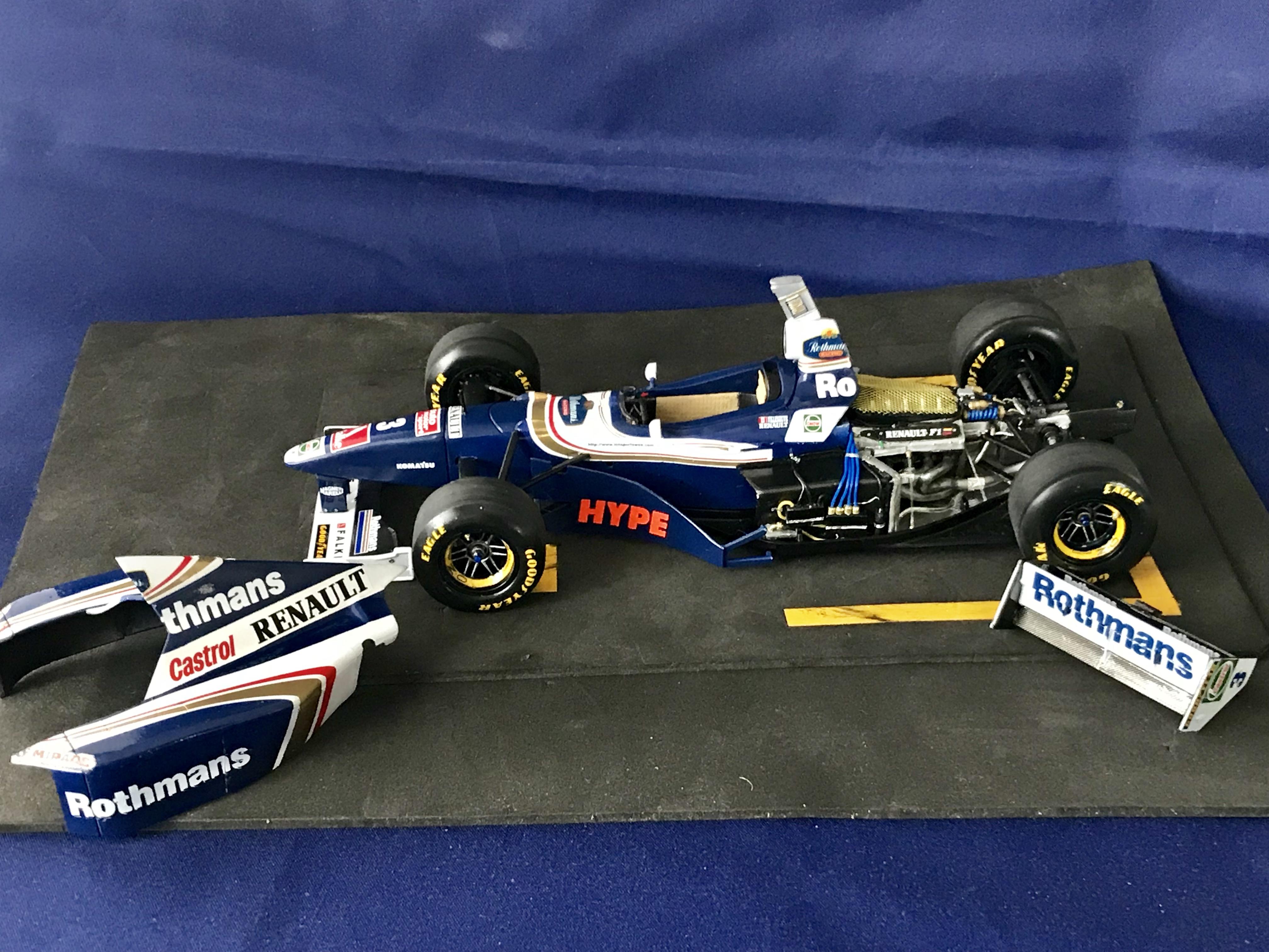 Amazon | 当時モノ 絶版 Revell 1/24 ウィリアムズ・ルノー FW19