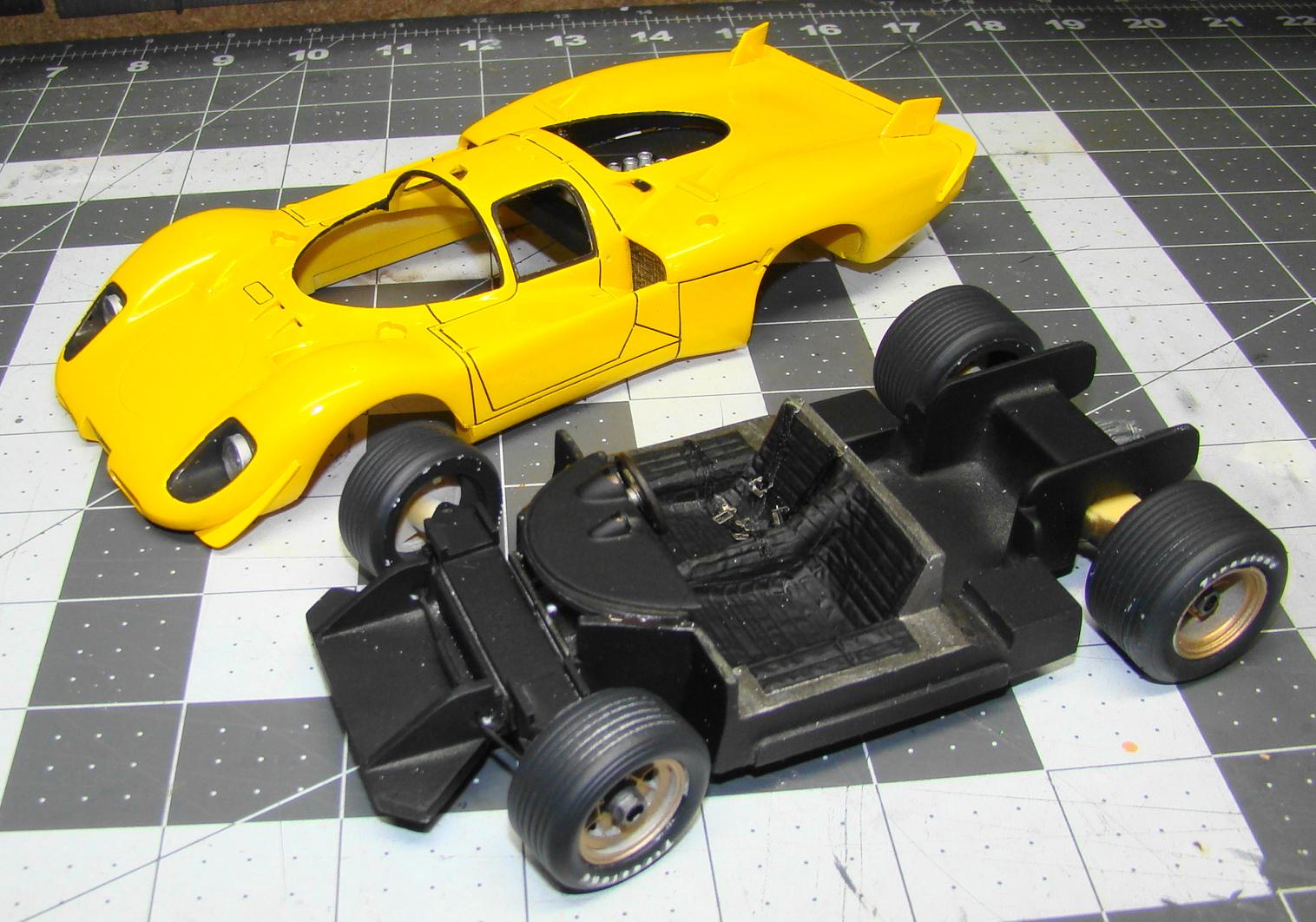 Ferrari 512S Longtail Factory Red in 1/24 | Fisher Model