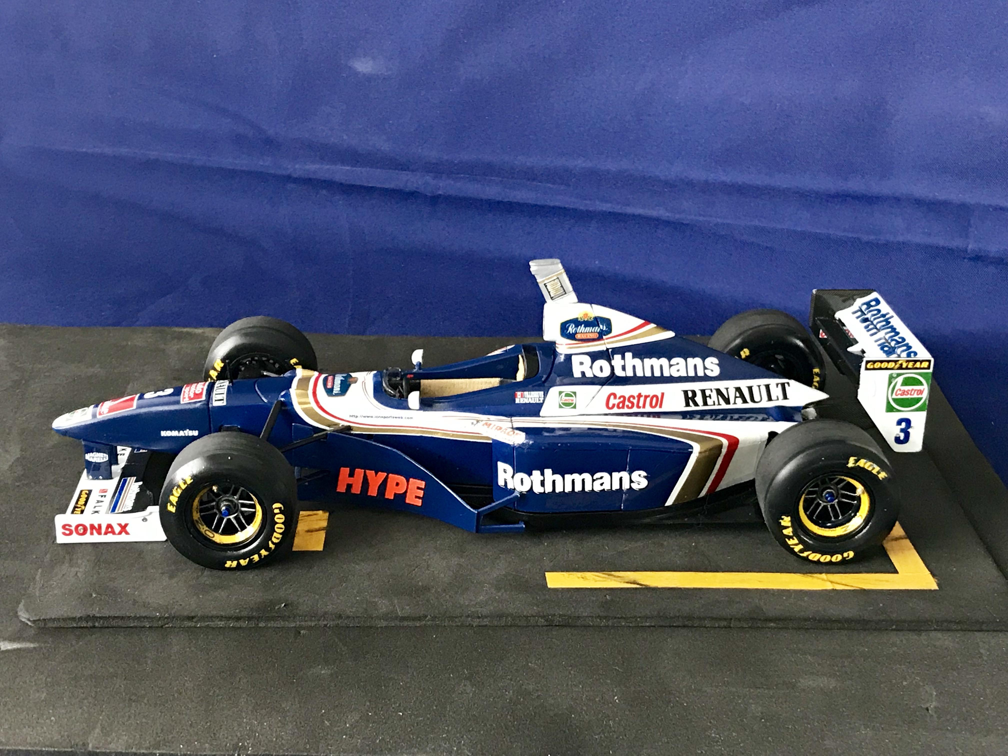 Revell Williams Renault FW19 F1 1997 Champion - WIP: Model