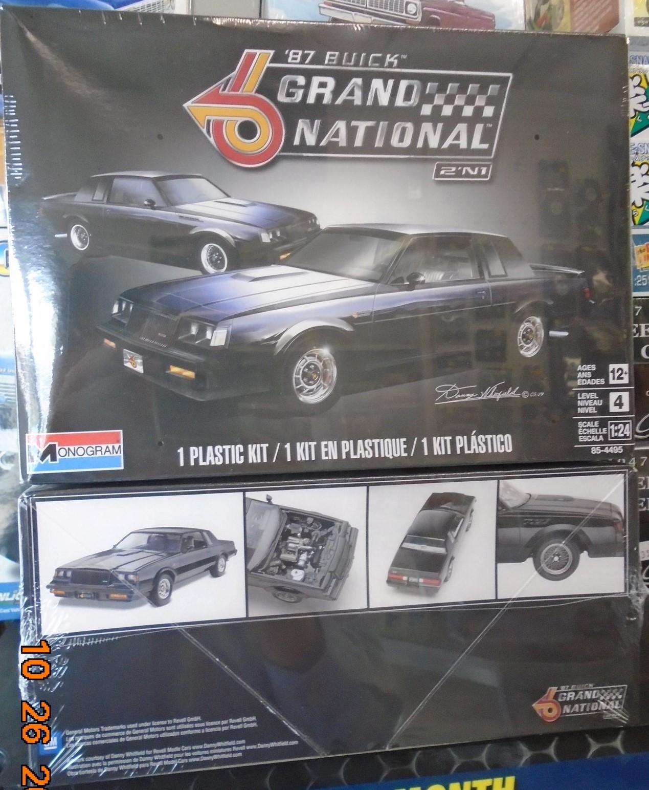 Monogram 1 24 1987 Buick GNX Car Kit News Reviews Model Cars Magazine Forum