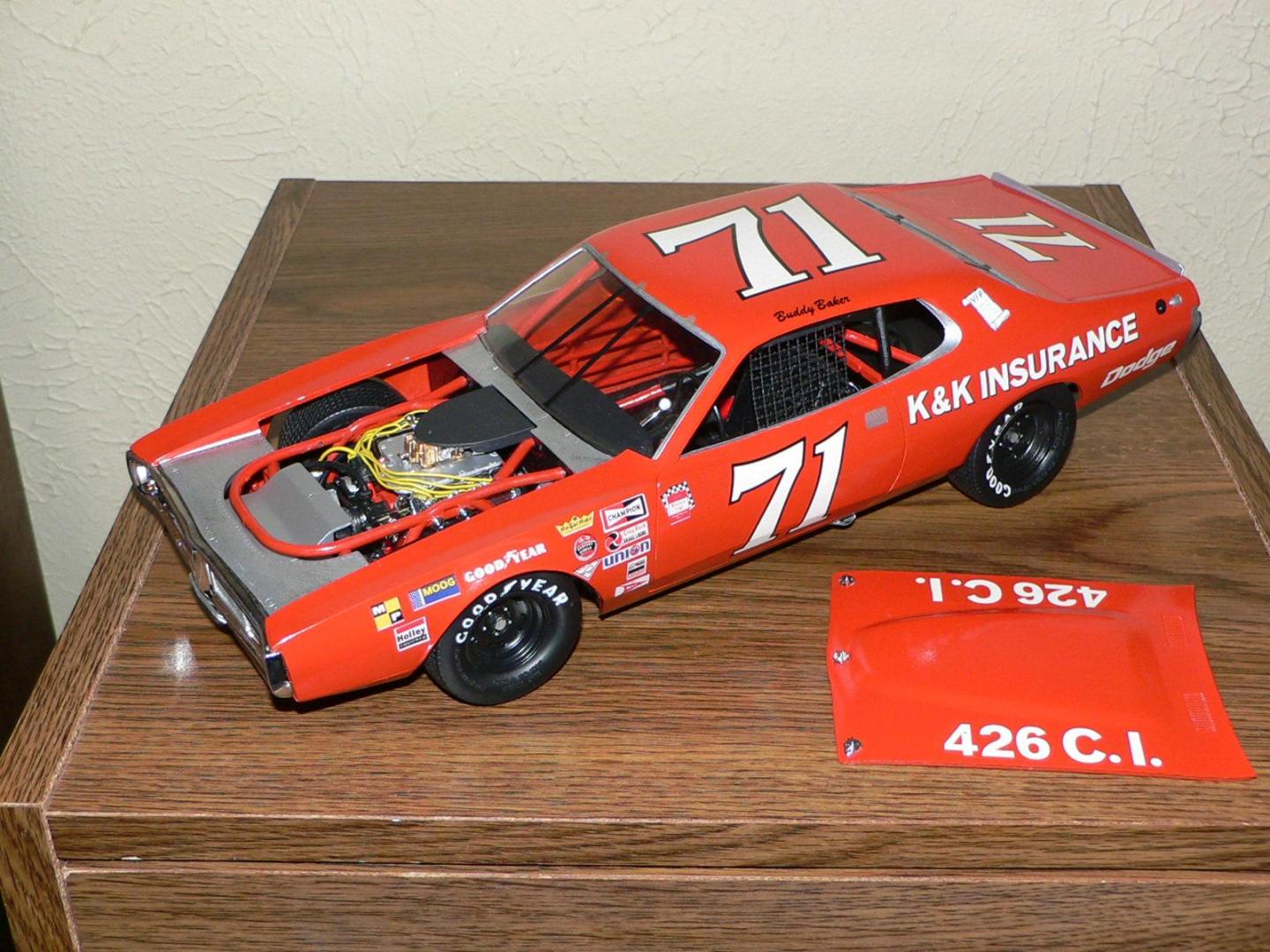 Baker 1973 Charger  added parts Feb 2016.JPG