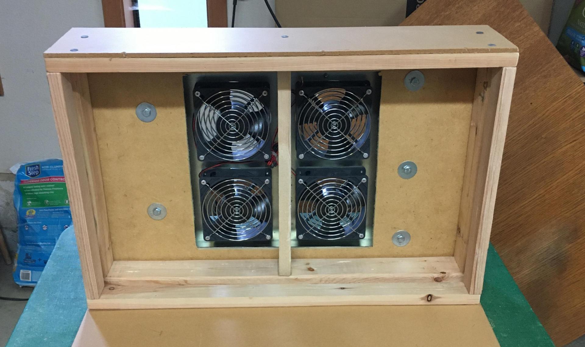 8) Fan plate attached.JPG