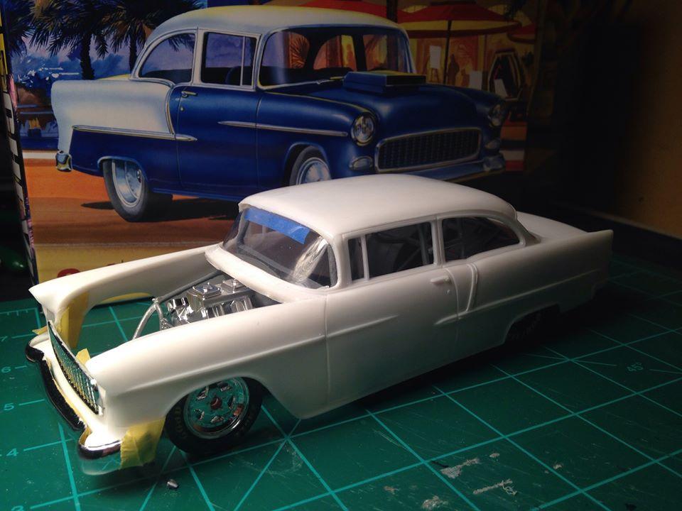 Amazon.co.jp: Revell 1/25 CHEVY 55 shoebox シューボックス