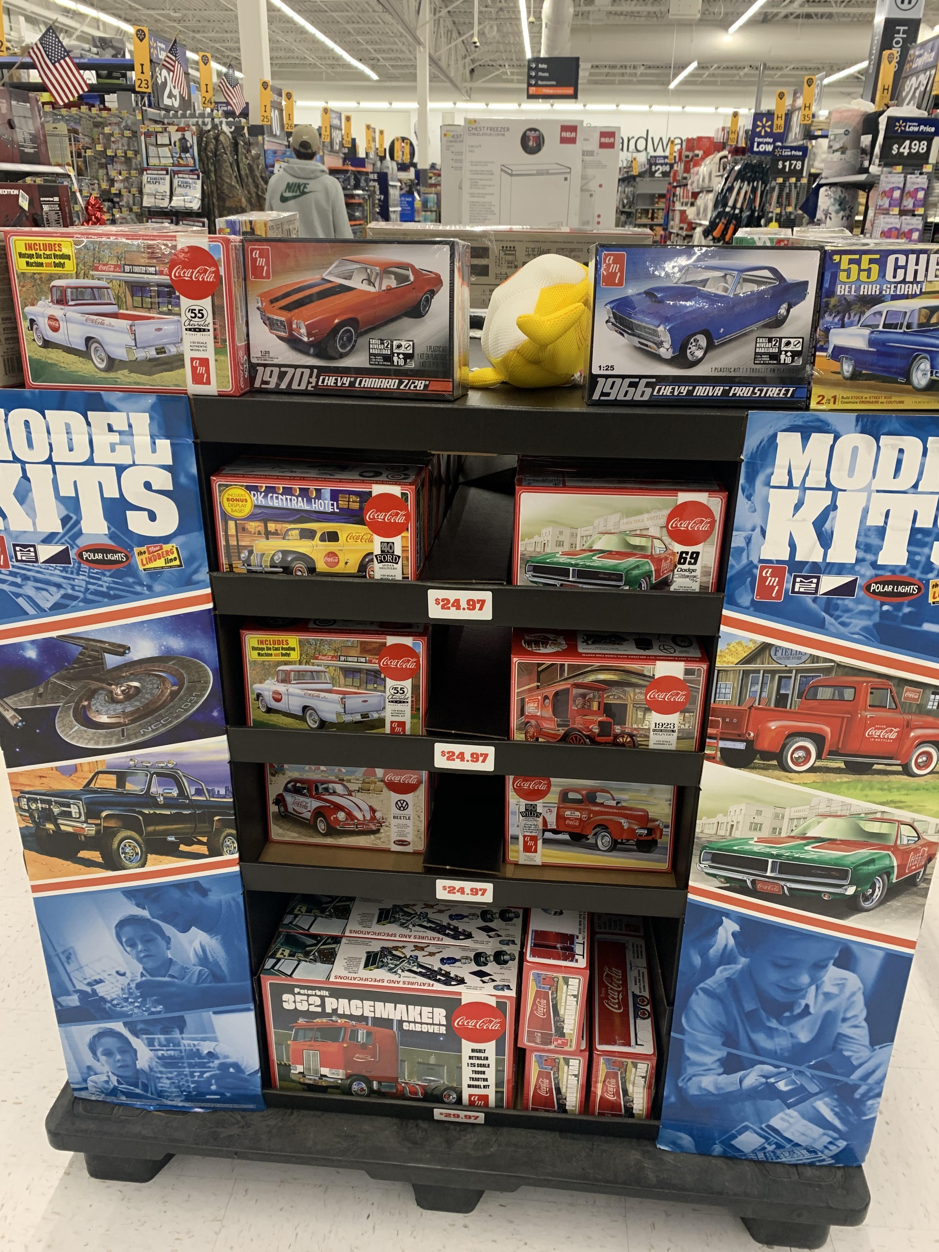 New kits at a Walmart near me. - General Automotive Talk (Trucks and Cars)  - Model Cars Magazine Forum