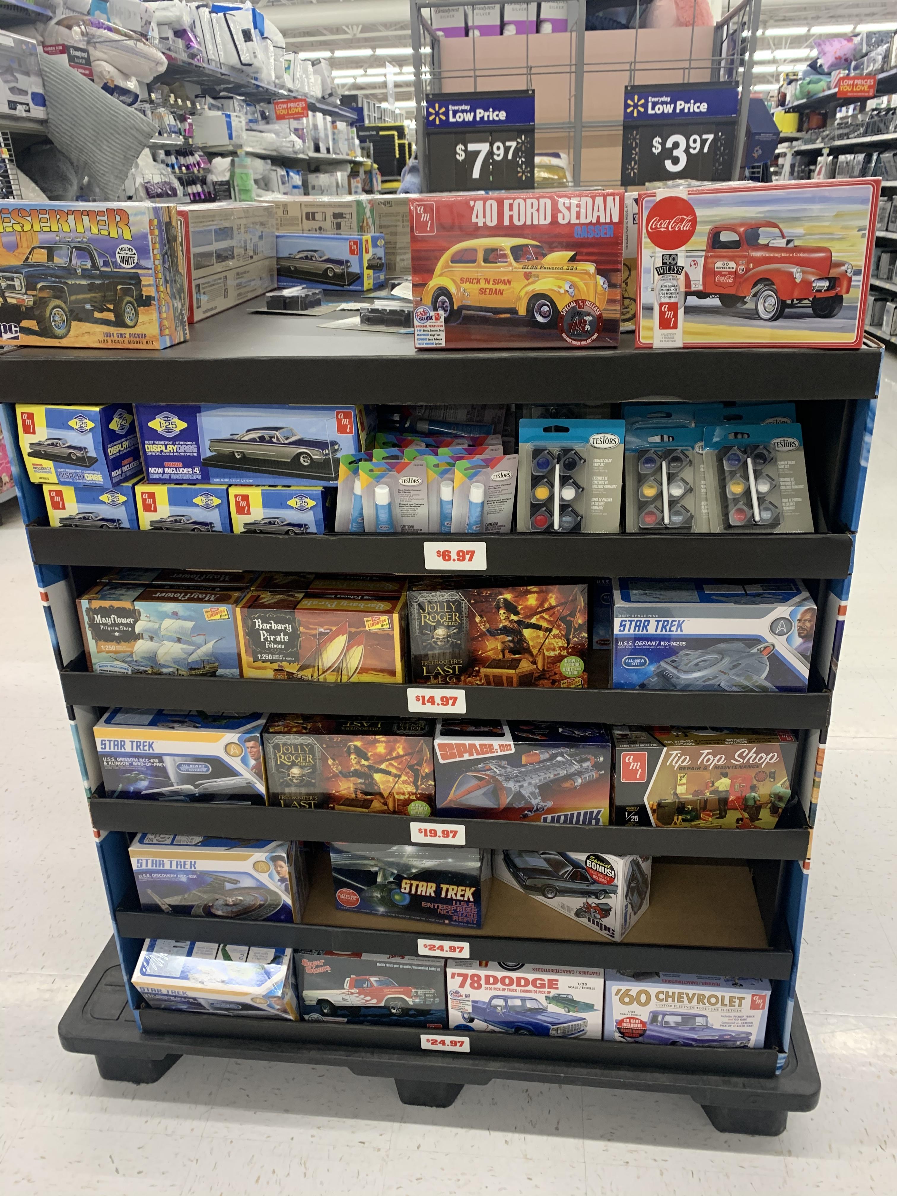 New kits at a Walmart near me. - General Automotive Talk (Trucks and Cars)  - Model Cars Magazine Forum