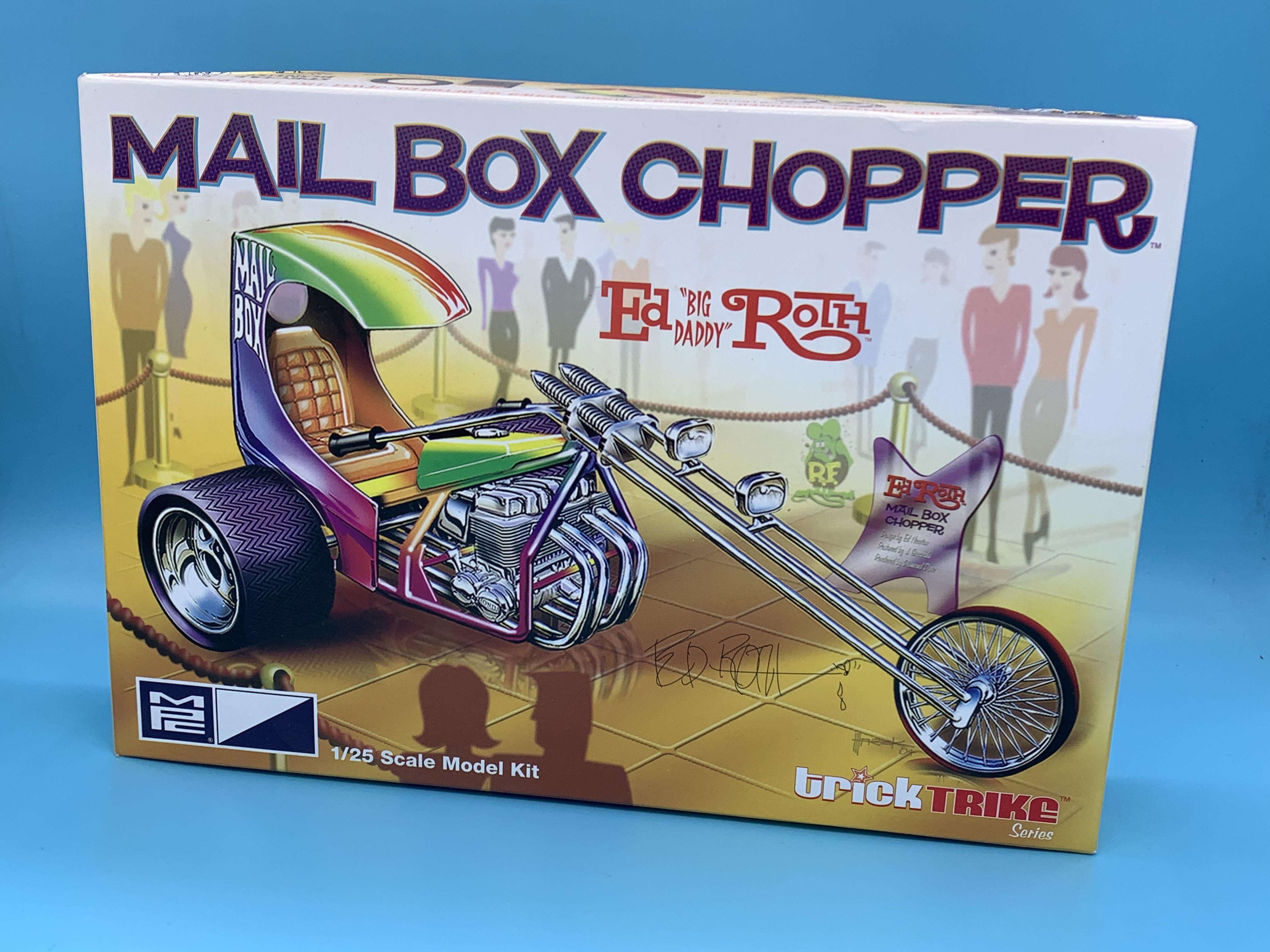 Ed Roth's Mail Box Chopper (Trick Trikes) -- Plastic Model