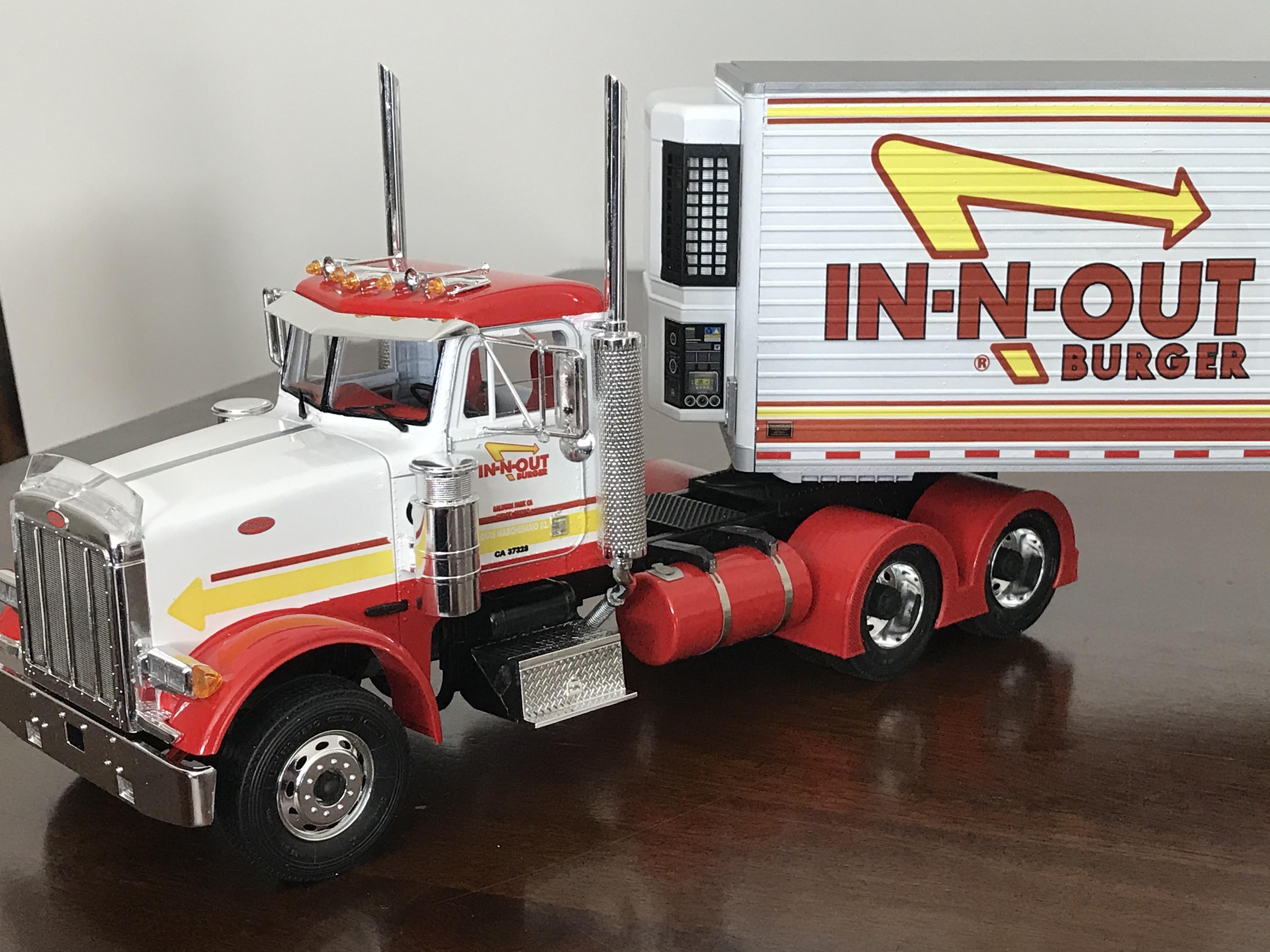 In and Out Burger Peterbilt - Model Trucks: Big Rigs and Heavy ...
