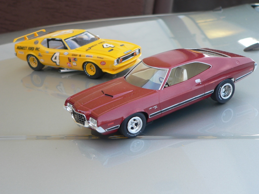 FORD GRAN TORINO 1972 - FAST & FURIOUS 2009 - Die-cast model