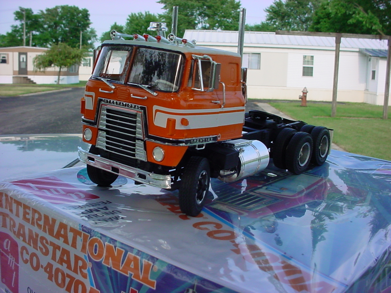 Transtar 4070 A {Orange with White} My third one from AMT