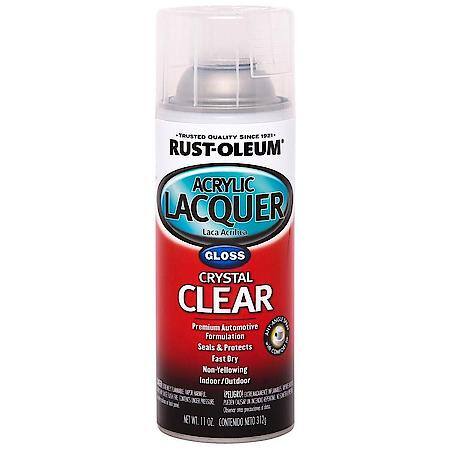 Rust-Oleum Custom Gloss Clear Lacquer Spray Paint