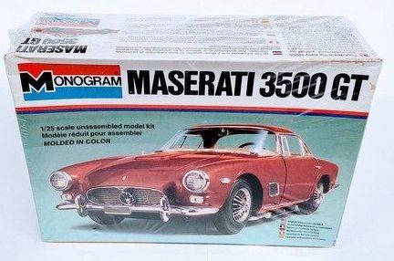 1/25 Monogram MASERATI 3500 GT detail model car Vintage RARE