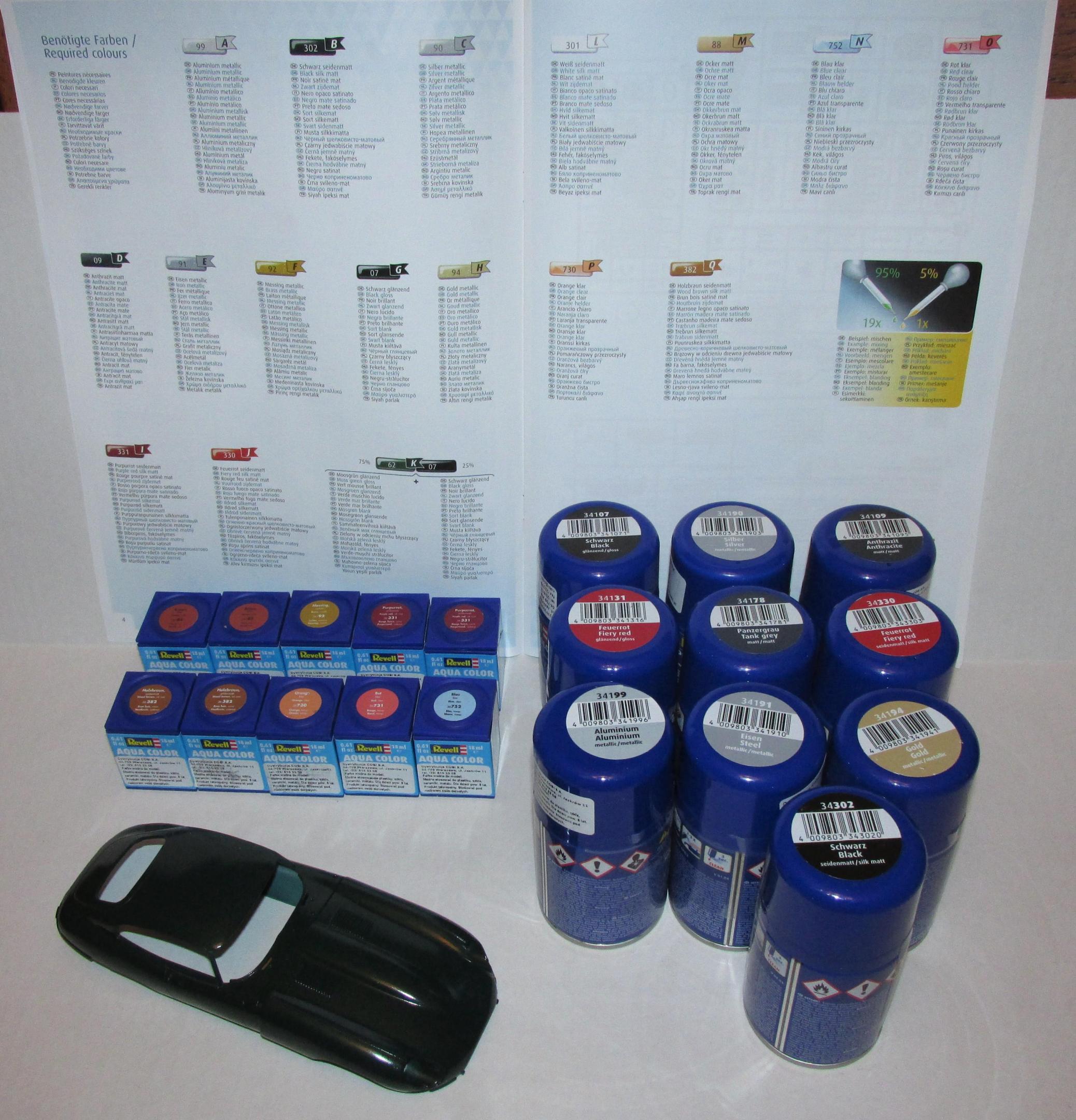 Revell Jaguar paints .JPG