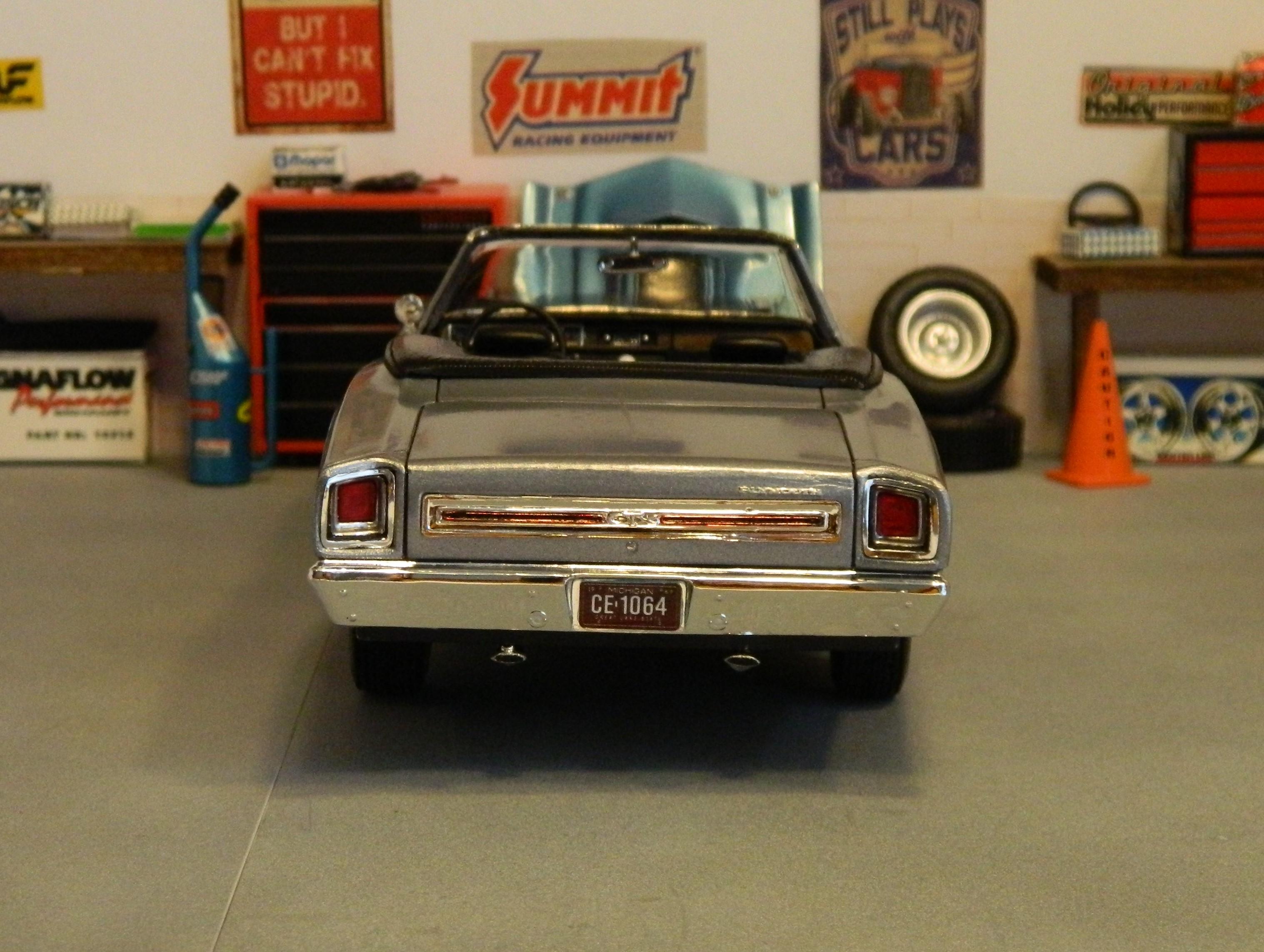 AMT 1969 Plymouth GTX Convertible. - Model Cars - Model Cars