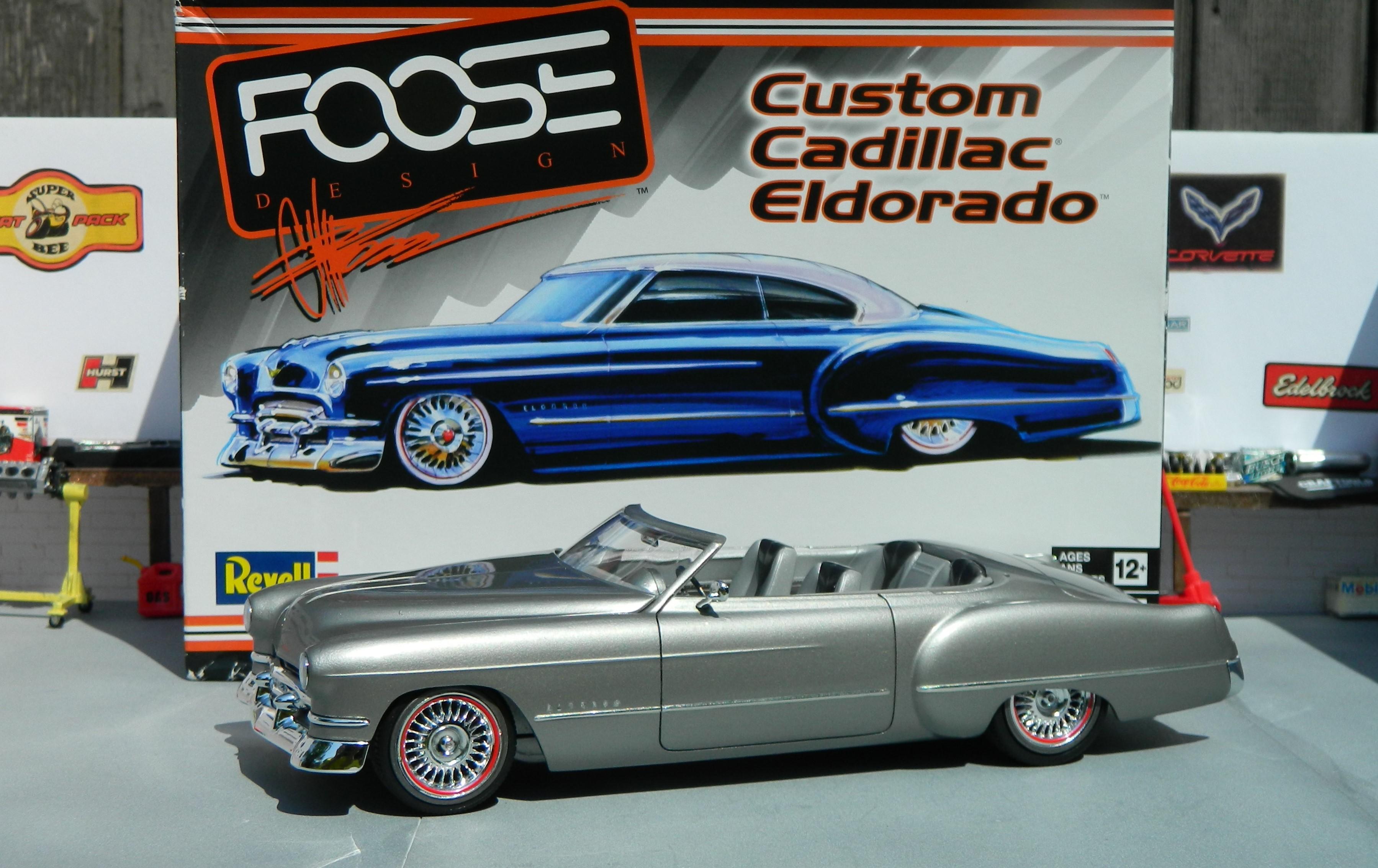 Revell Foose Cadillac Eldorado 1/25 Scale. Pic Heavy-Top On