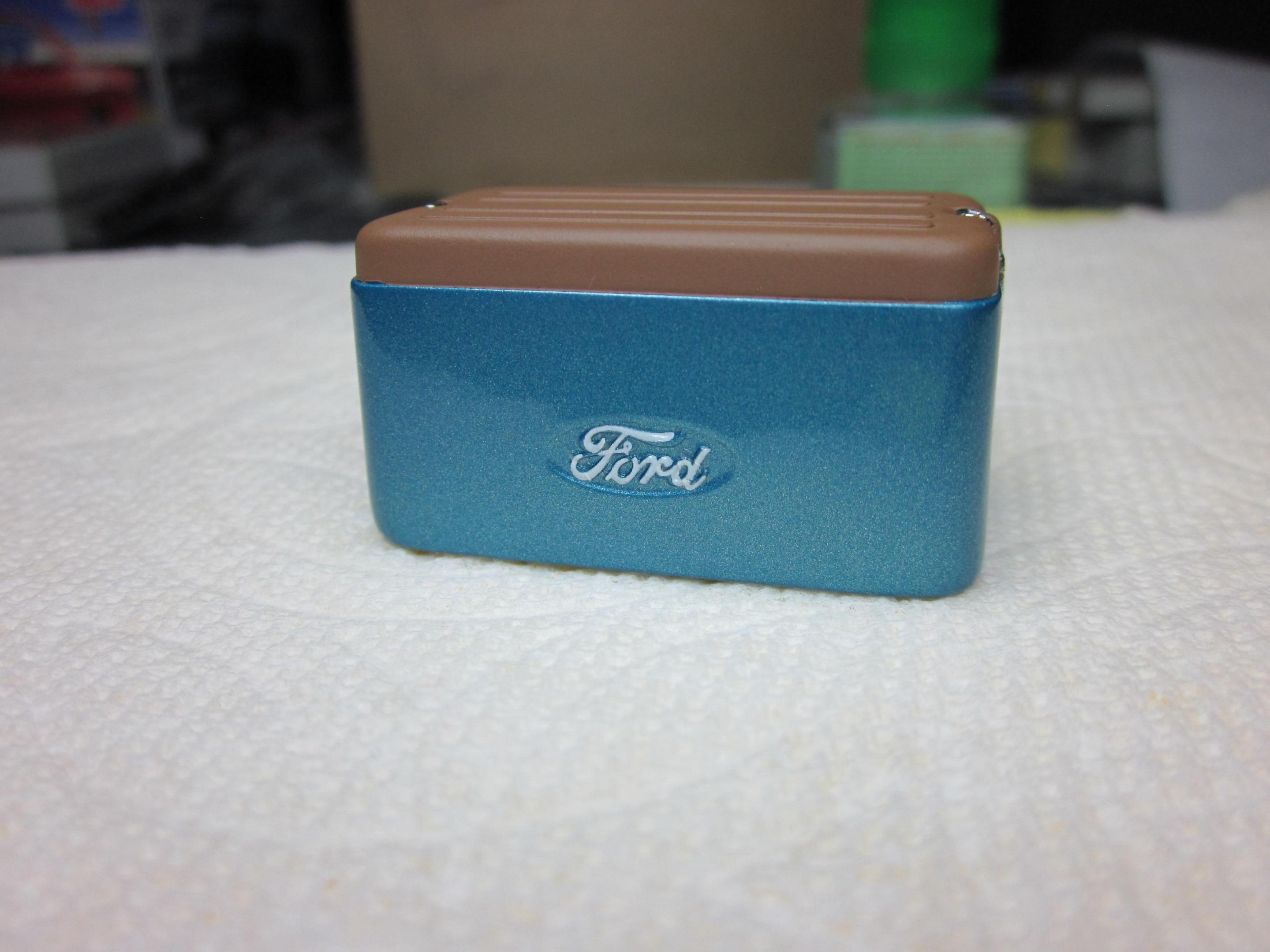 '29 Ford Closed Cab Trailer Kooler