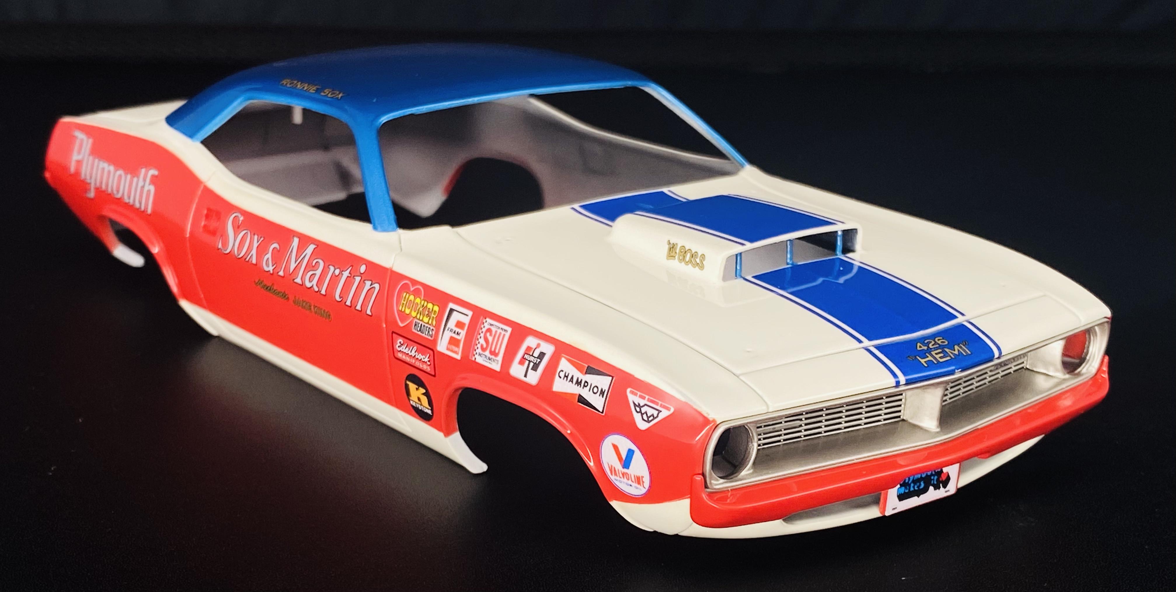 Revell Sox Martin '70 Plymouth Hemi Cuda | eBay