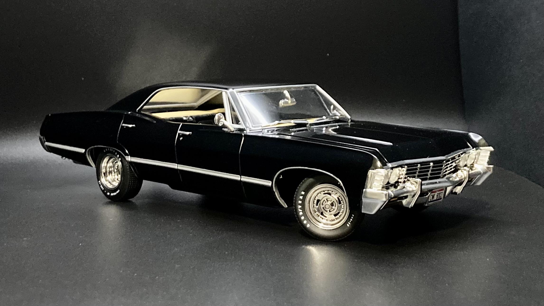 1967 Chevy Impala Sedan from “Supernatural” - Model Cars - Model