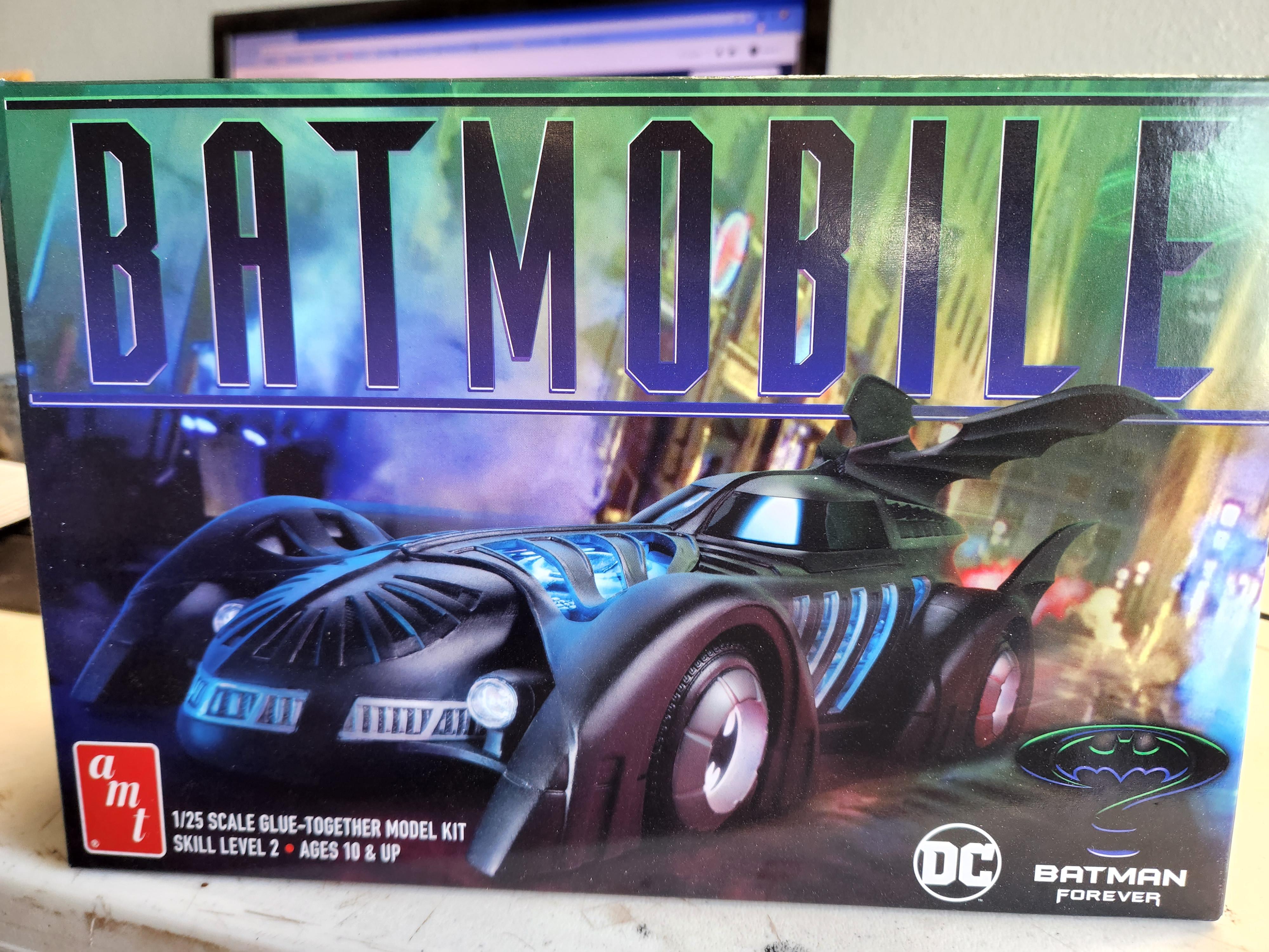 Un-Overdoing the Batman Forever Batmobile - WIP: Model Cars