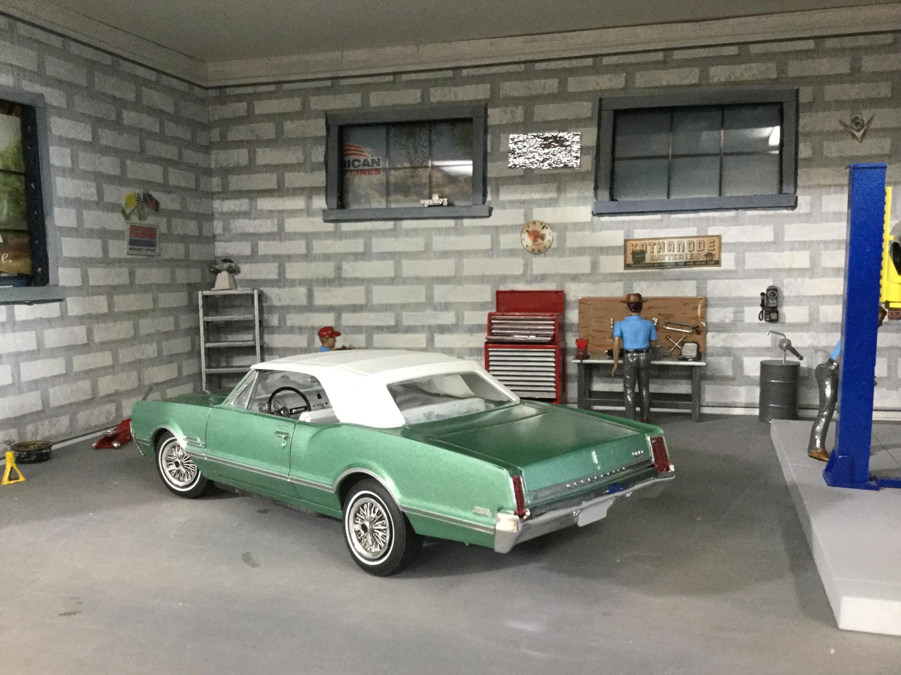 1966 Oldsmobile 442 Conv. Green 7.jpeg