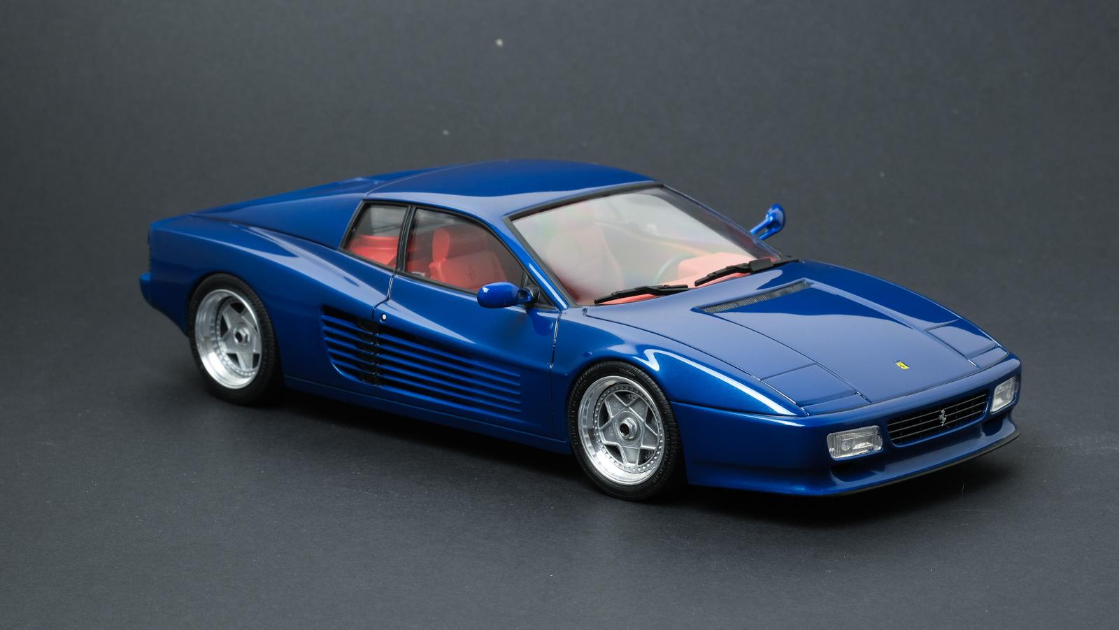 Bburago Ferrari 512 TR rosso scala 1:43