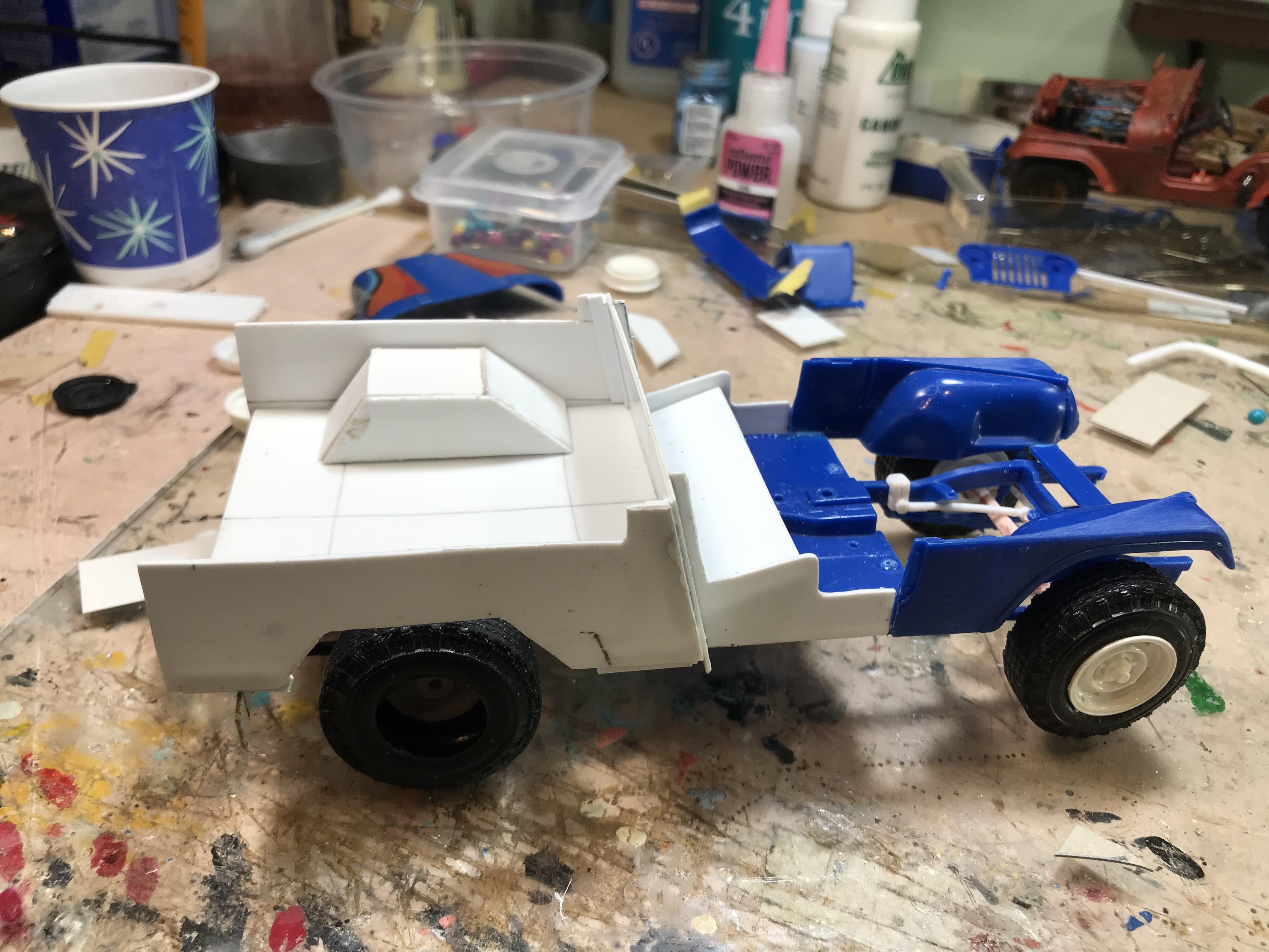 MPC Bushwhacker Jeep. - Truck Kit News & Reviews - Model