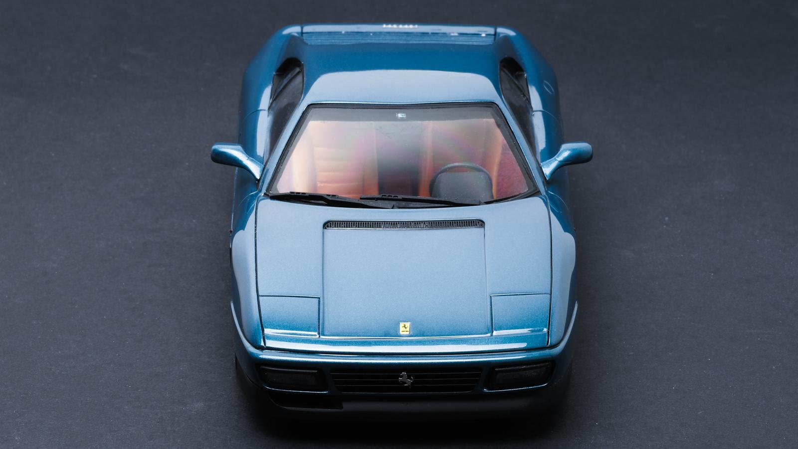 1989 Ferrari 348TB in Blu Medio (1/24 Hasegawa) - Model Cars 1989 Ferrari 348TB in Blu Medio (1/24 Hasegawa) - Model Cars