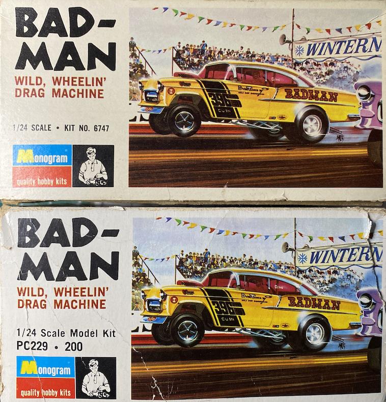 Tom Daniel's MONOGRAM '55 Chevy BADMAN - Model Building Questions