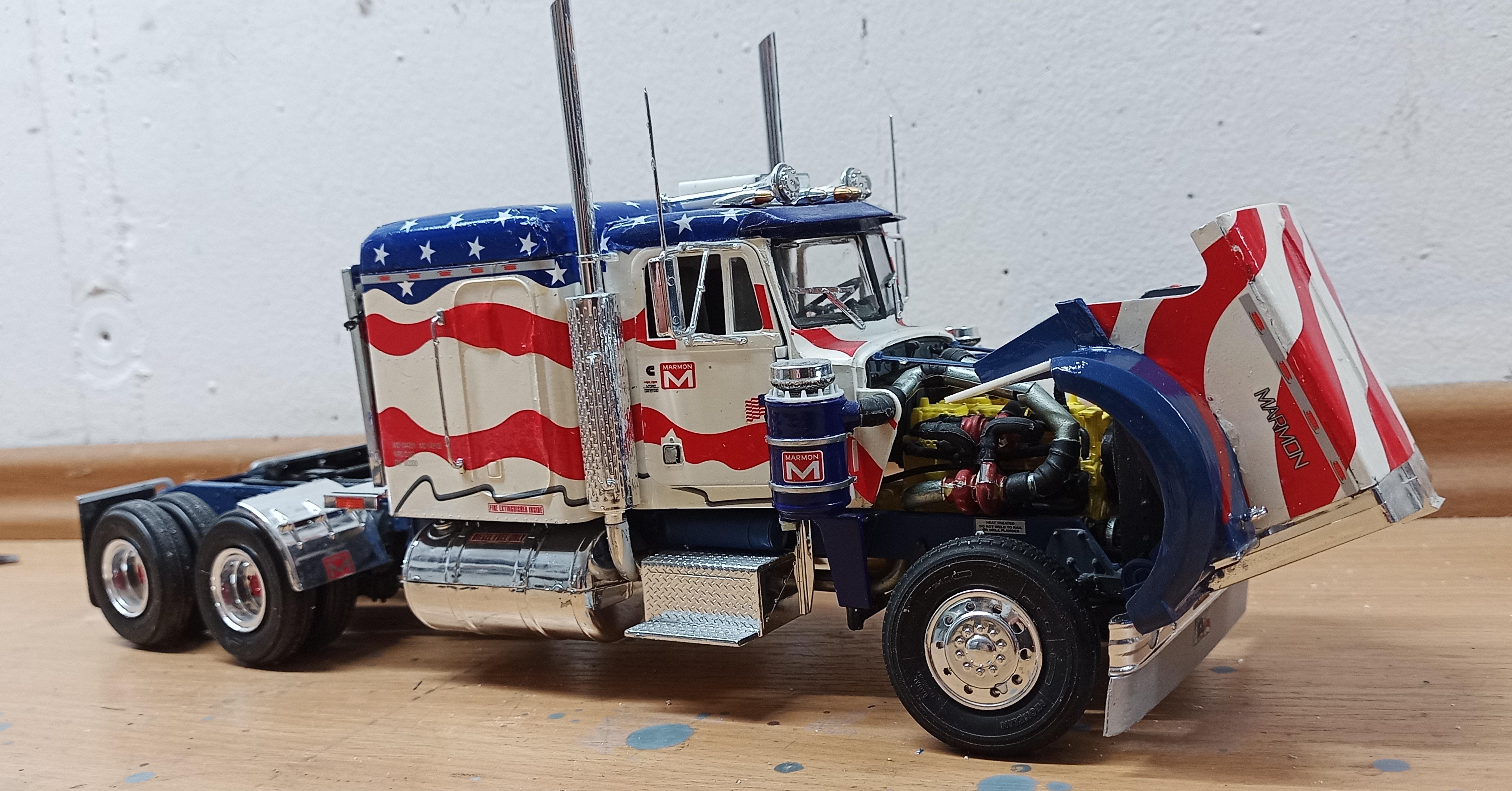 Marmon 57P Conventional - WIP: Model Trucks: Big Rigs and