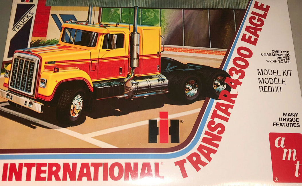 1/25 AMT/ERTL International Transtar 4300 Eagle - WIP: Model 1/25 AMT/ERTL International Transtar 4300 Eagle - WIP: Model