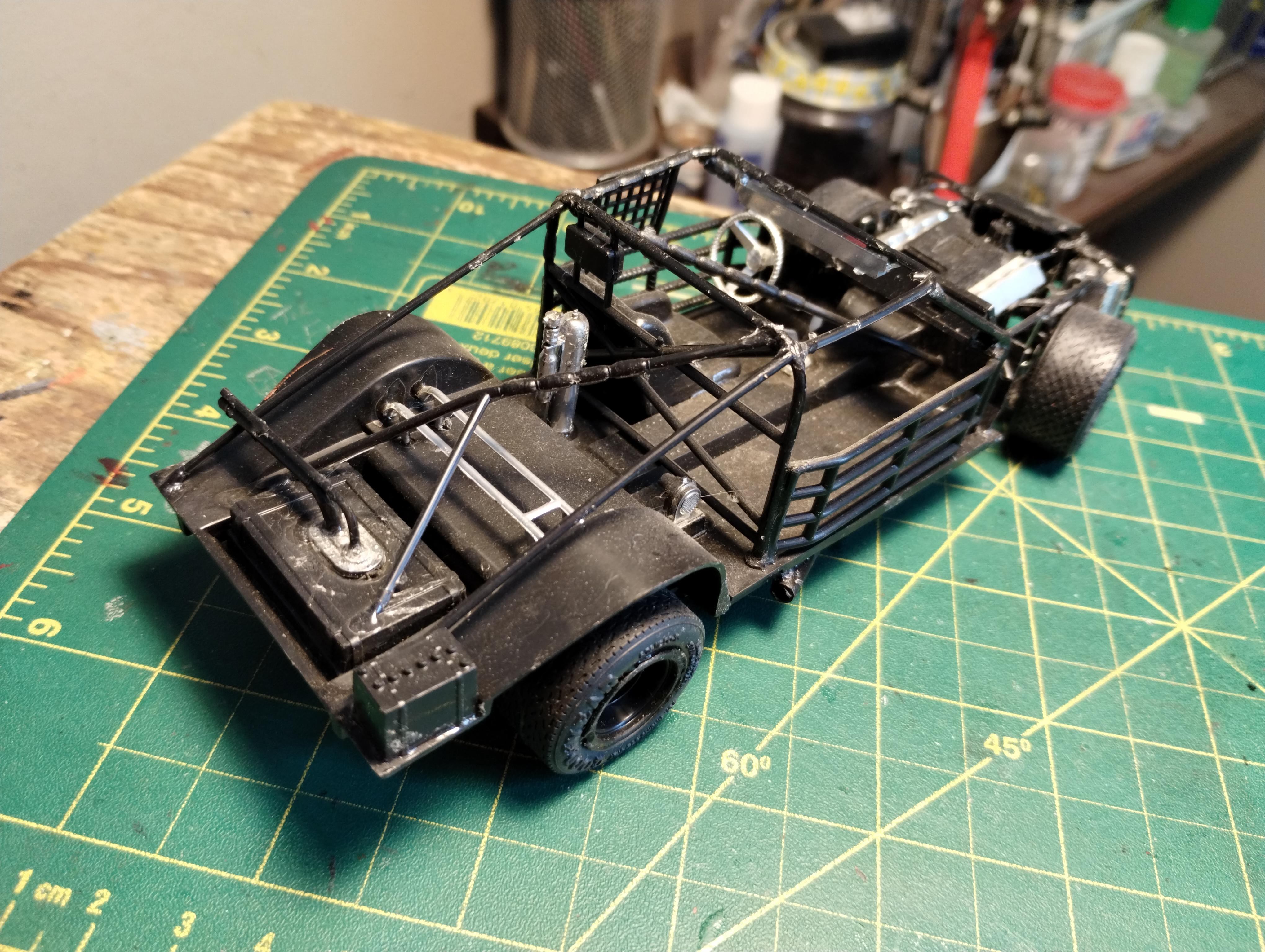 Jim Hurtabise '71 Chevelle - WIP: NASCAR - Model Cars