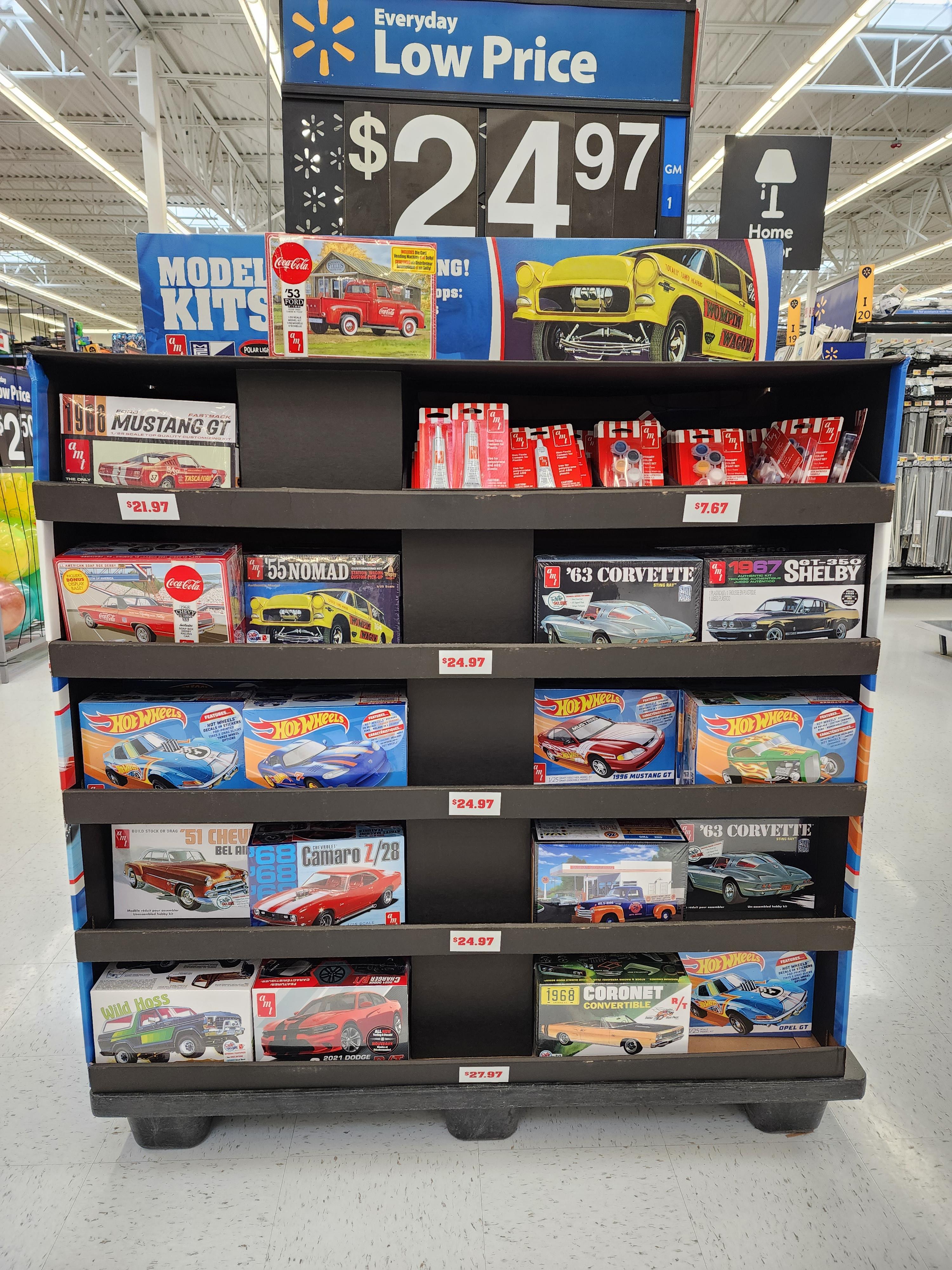 New kits at a Walmart near me. - General Automotive Talk (Trucks and Cars)  - Model Cars Magazine Forum