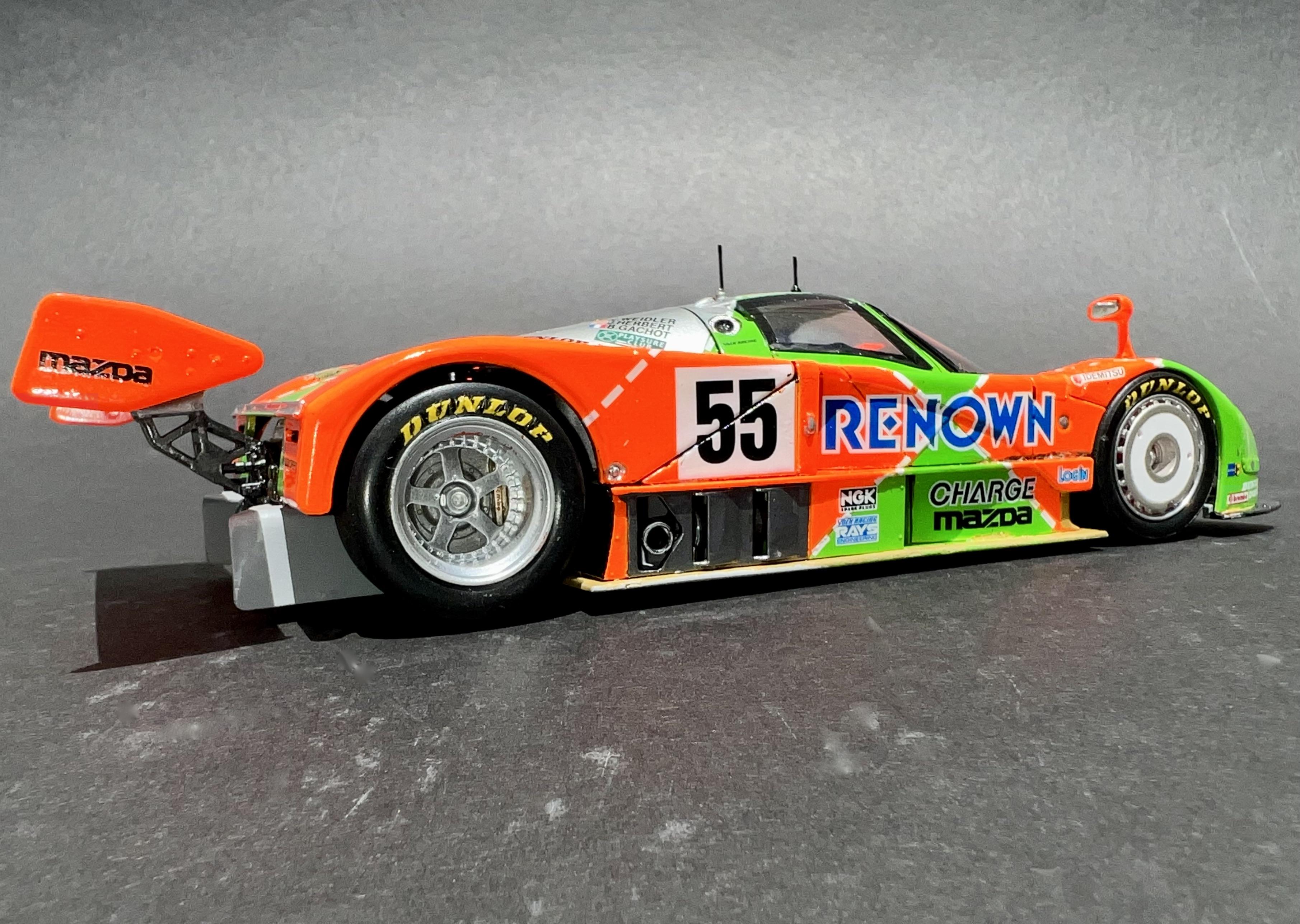 Mazda 787B-002 No. 55 1991 Le Mans Winner - Other Racing: Road Racing, Salt Flat Racers - Model Cars Magazine Forum Mazda 787B-002 No. 55 1991 Le Mans Winner - Other Racing: Road Racing, Salt Flat Racers - Model Cars Magazine Forum