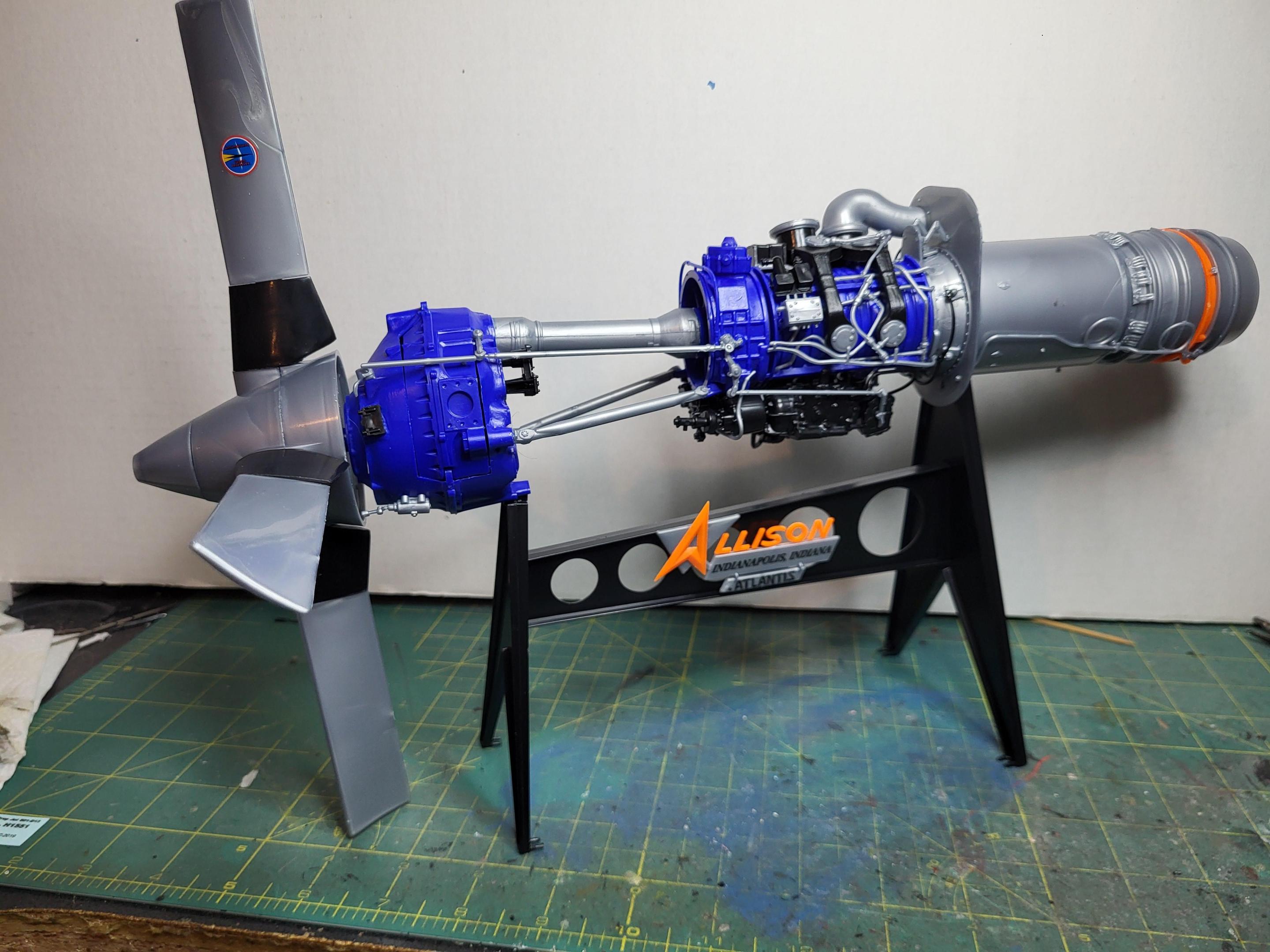 Atlantis Allison 501-D13 Turbo Prop - All The Rest