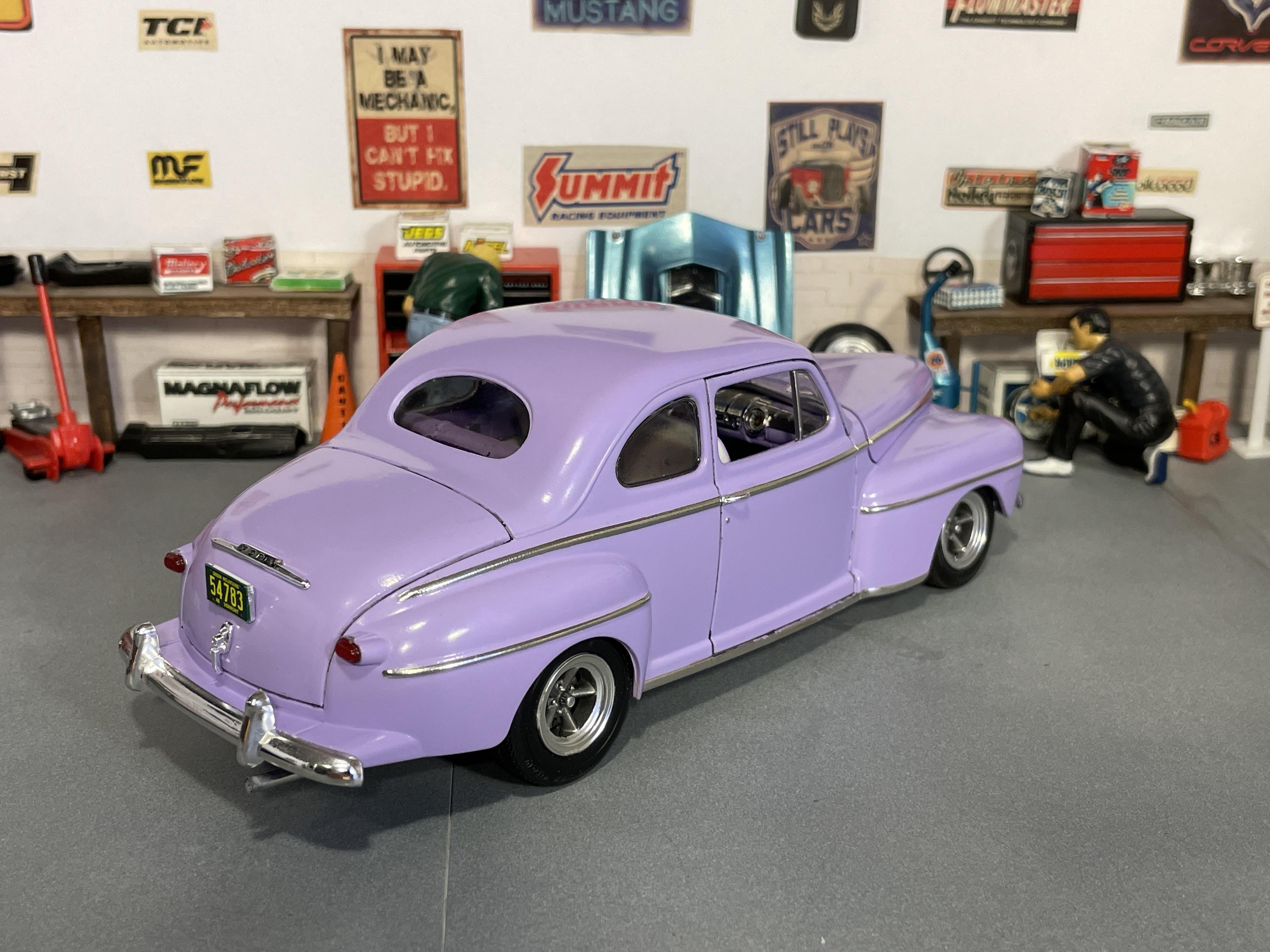 Revell 1948 Ford Police Coupe 1/25 Scale, in Lavender