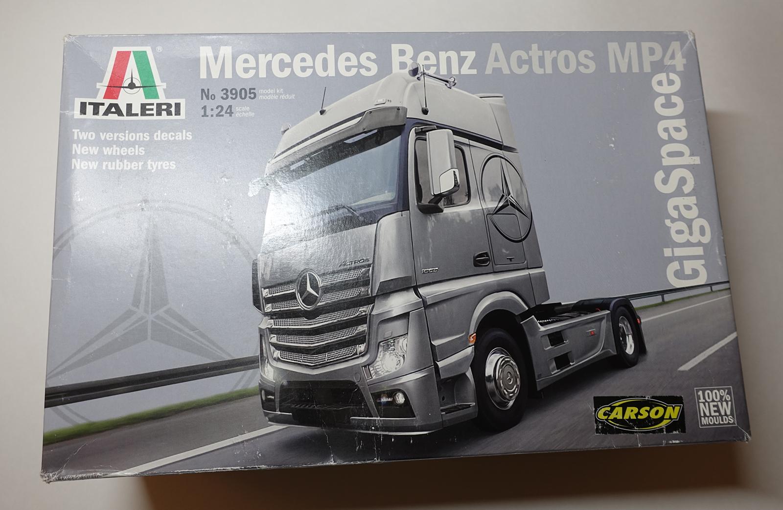 1/24 Italeri Mercedes Benz Actros MP4 GigaSpace - Model Trucks