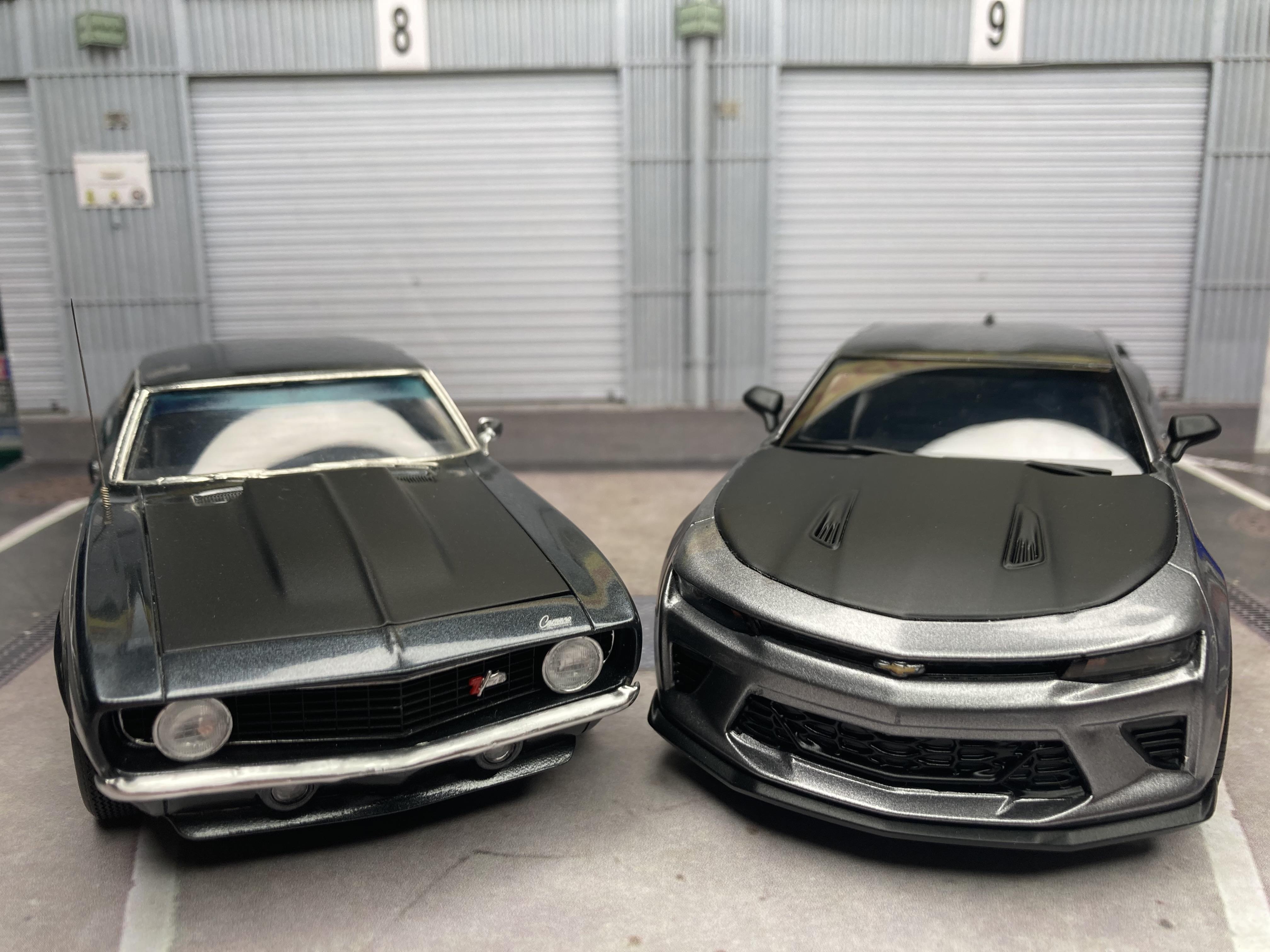 Chevrolet Camaro SS LE1 2017 (AMT, 1/25) - Model Cars