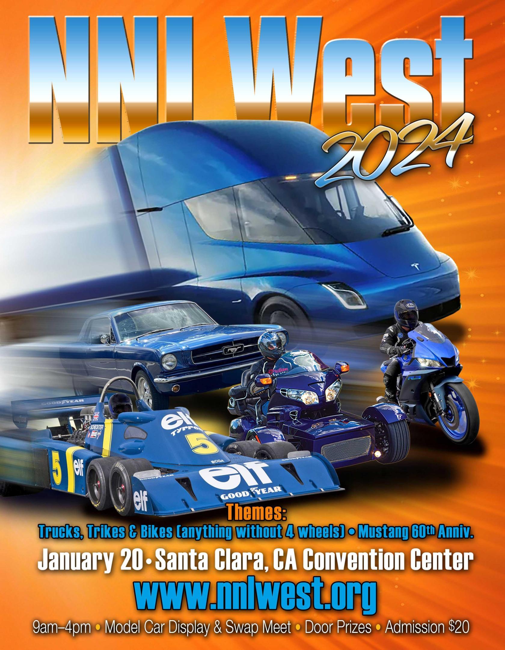 NNL West 2025 January 20th Contests and Shows Model Cars Magazine