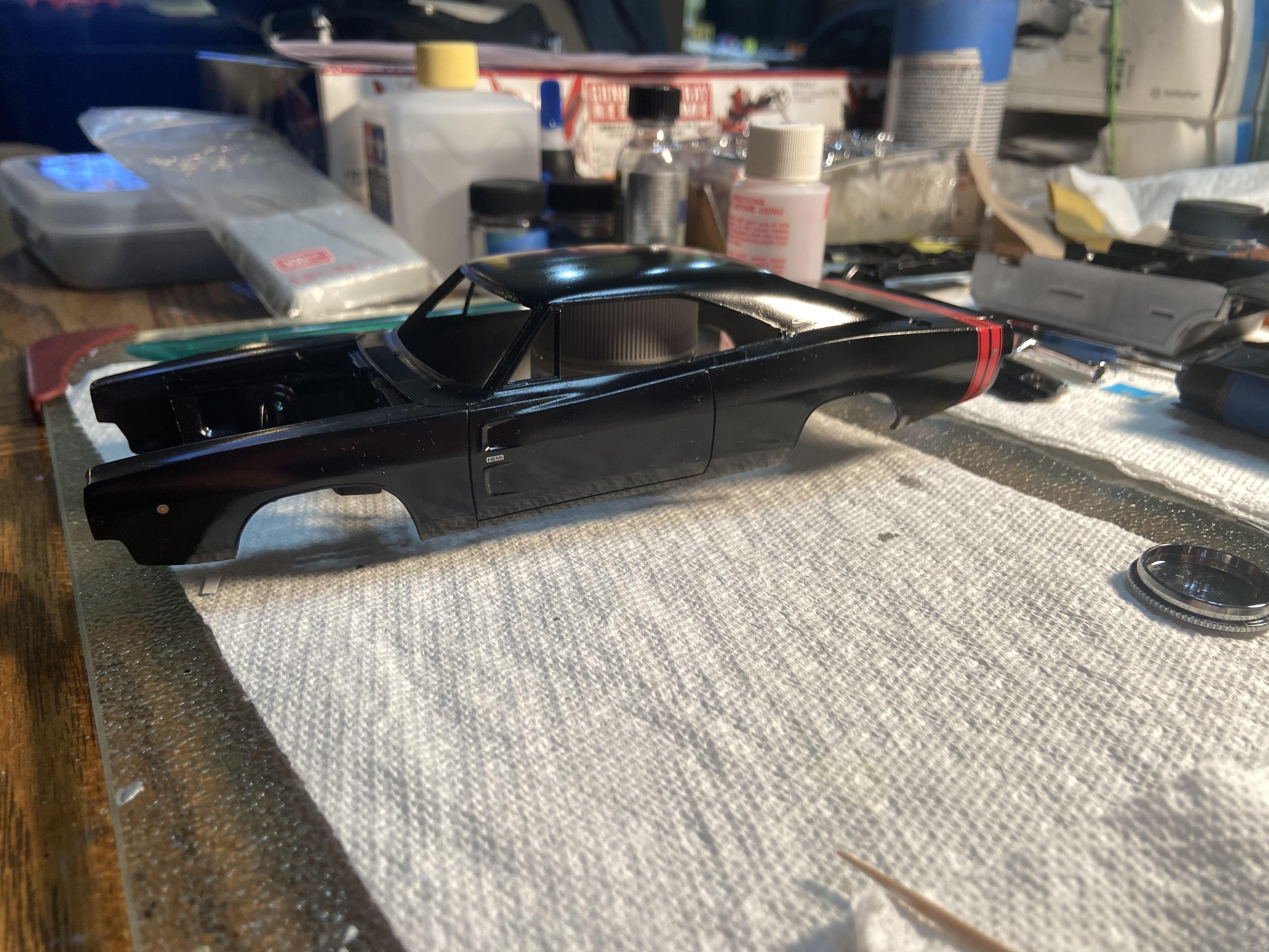 68 Dodge Charger R T Revell WIP Model Cars Model Cars
