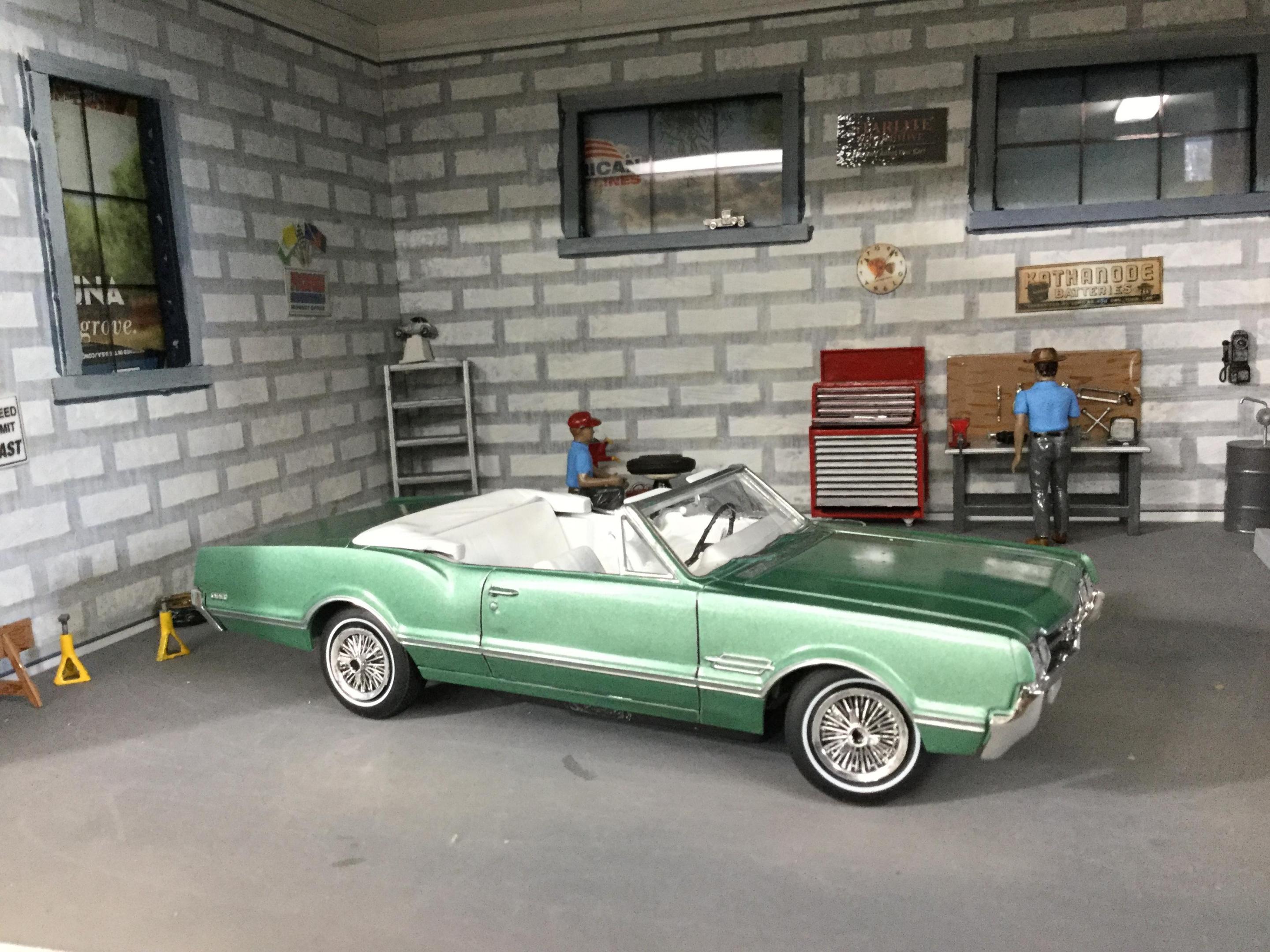 1966 Oldsmobile 442 Conv. Green 4.jpeg