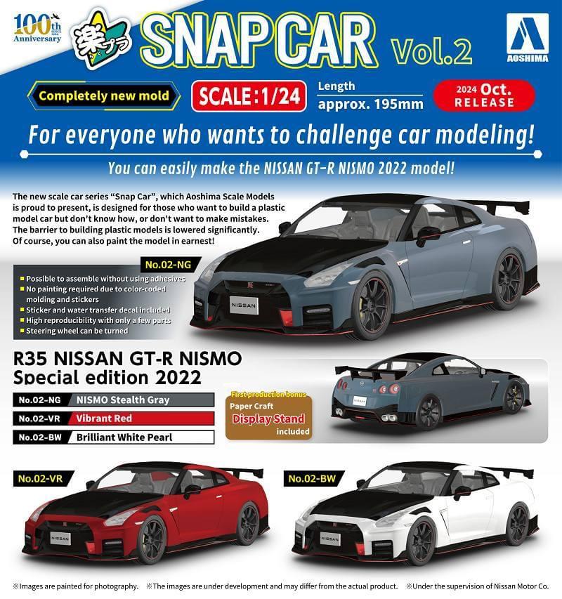 Aoshima 1 24 snap Nissan GT R R35 Car Kit News Reviews Model Cars Magazine Forum