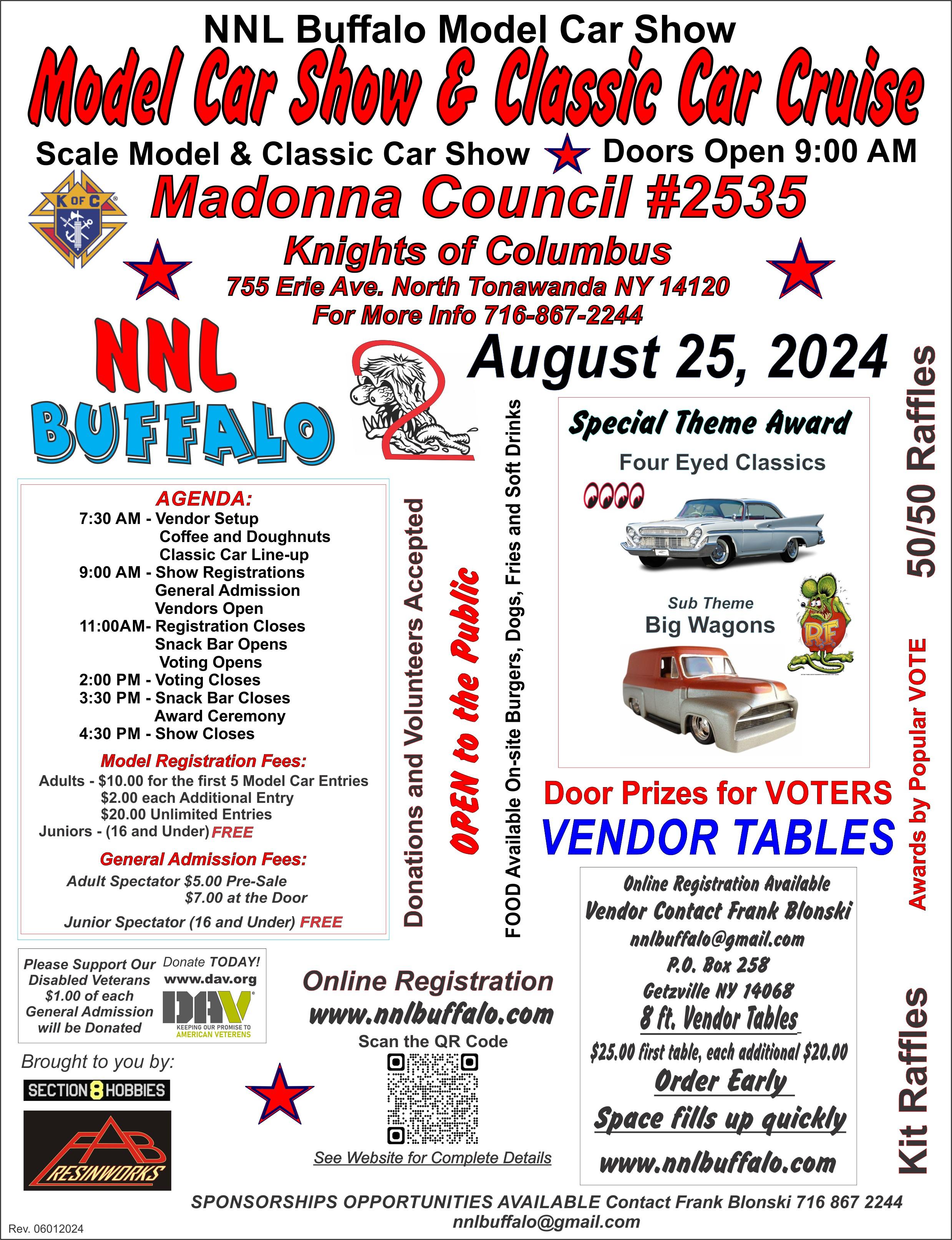 NNL Buffalo Model Car and Classic Car Show