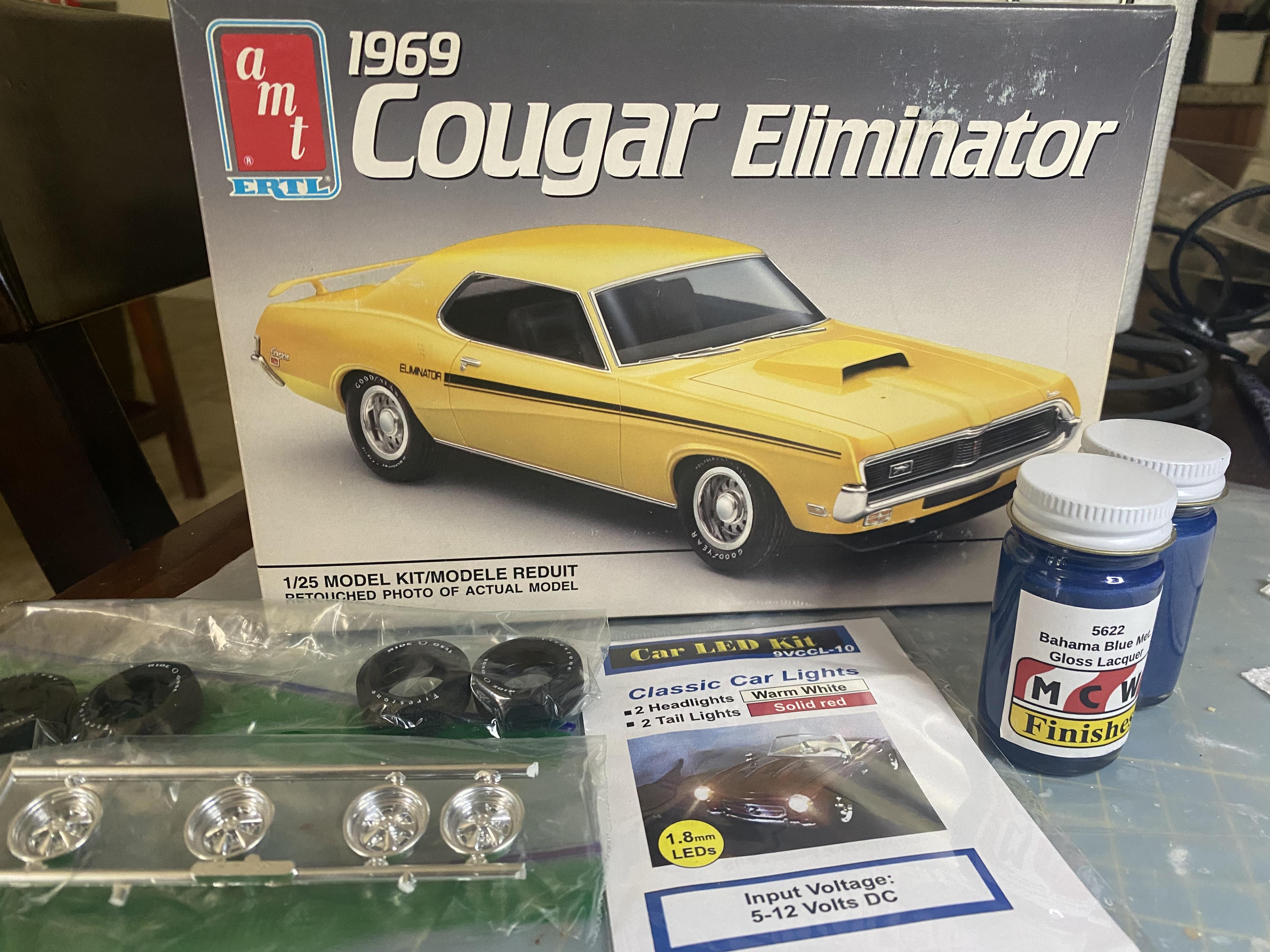 AMT 1969 Cougar Eliminator - WIP: Model Cars - Model Cars