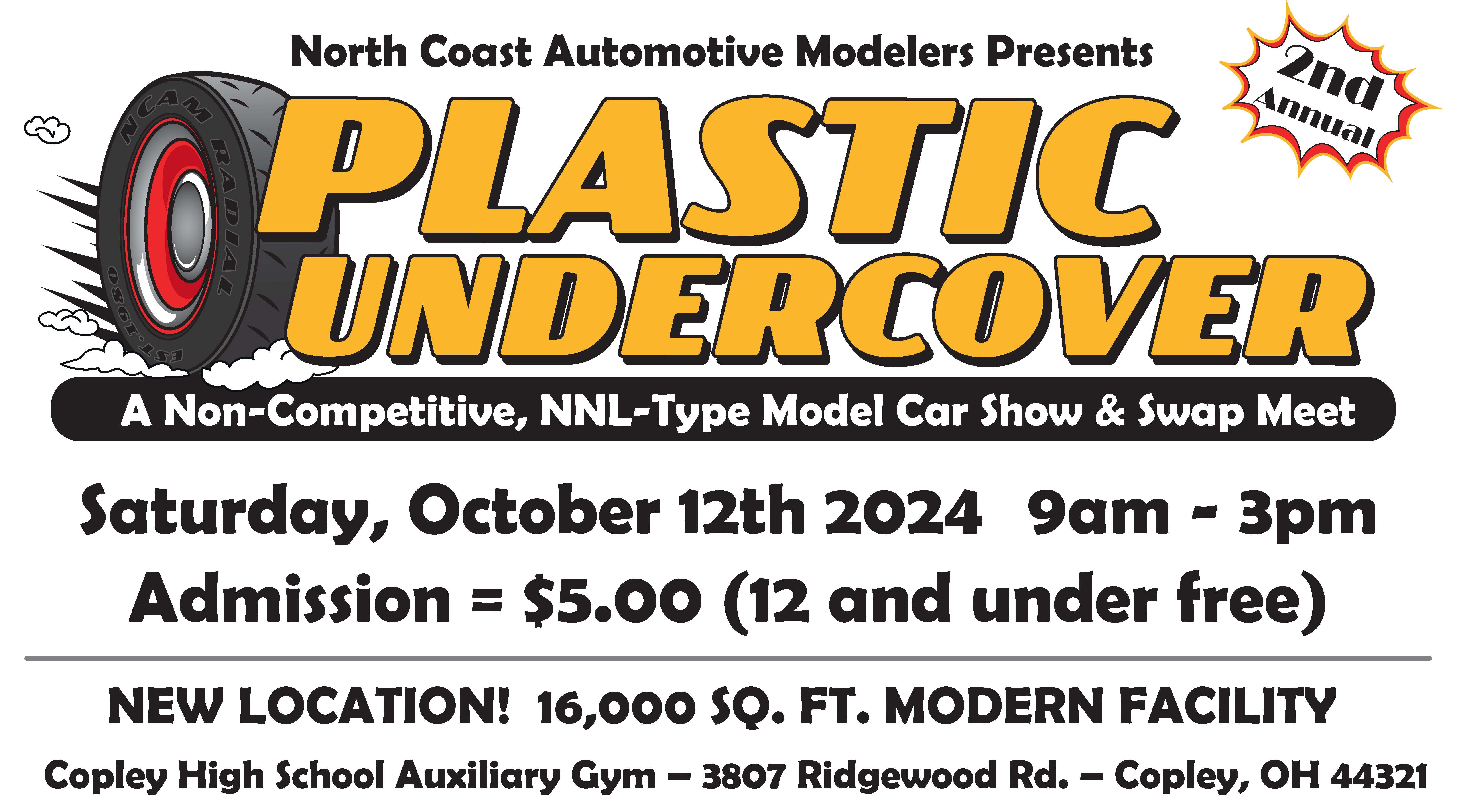 Plastic Undercover 2 - Copley OH - North Coast Automotive Modelers